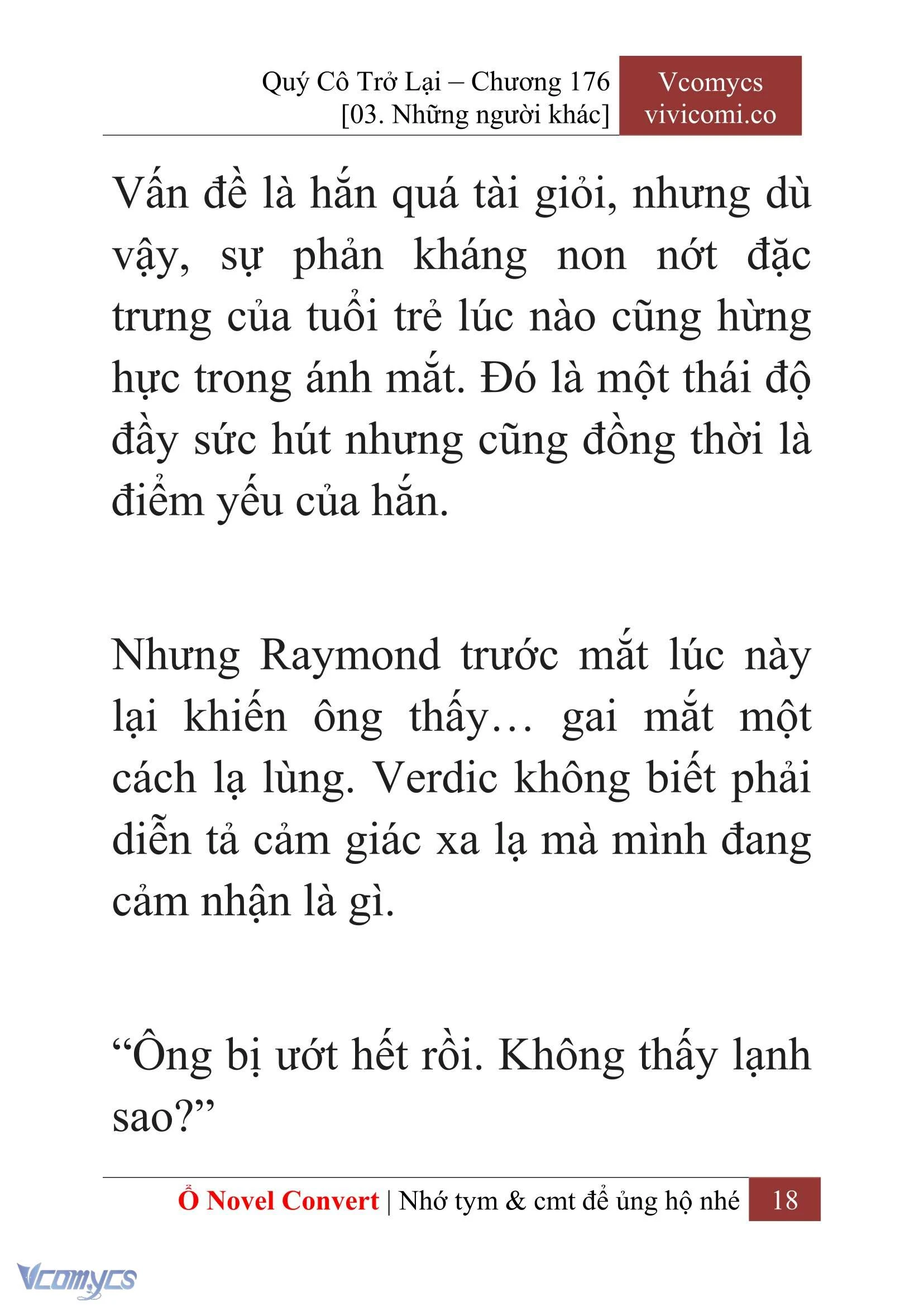 [Novel] Quý Cô Trở Lại Chapter  176 - 20