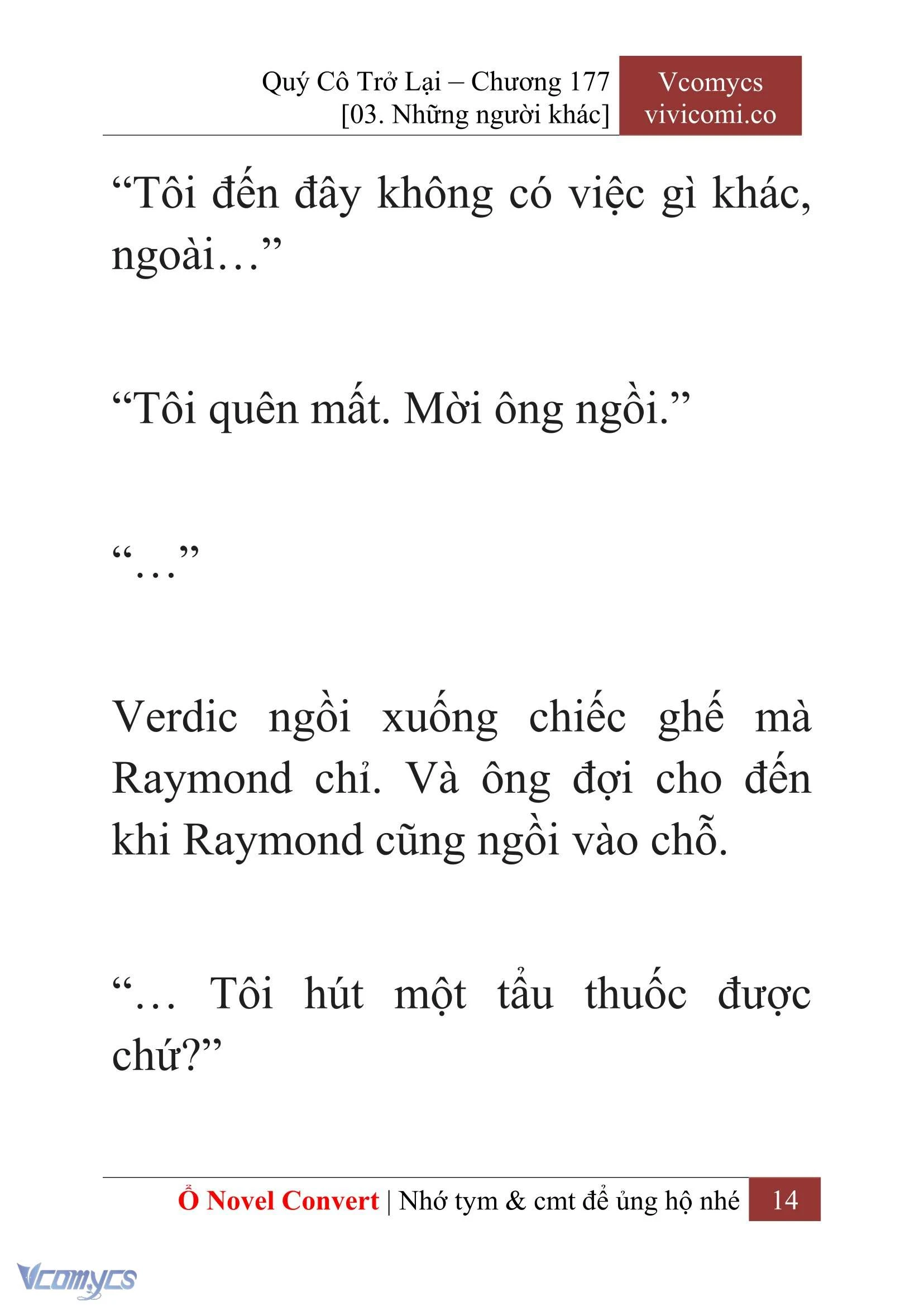 [Novel] Quý Cô Trở Lại Chapter  177 - 16