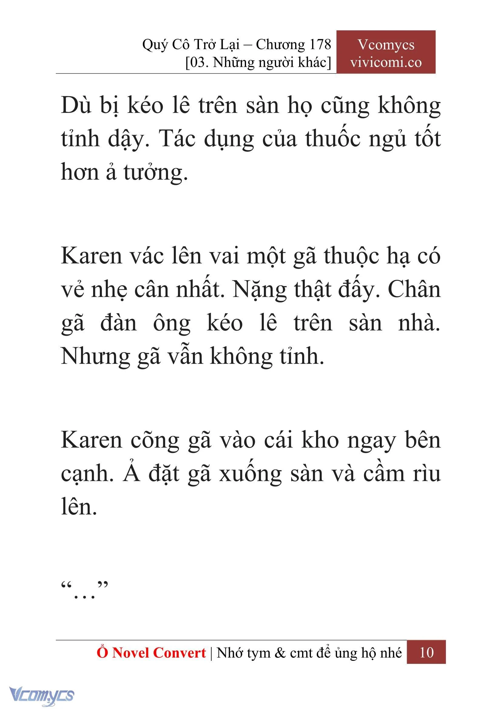 [Novel] Quý Cô Trở Lại Chapter  178 - 12