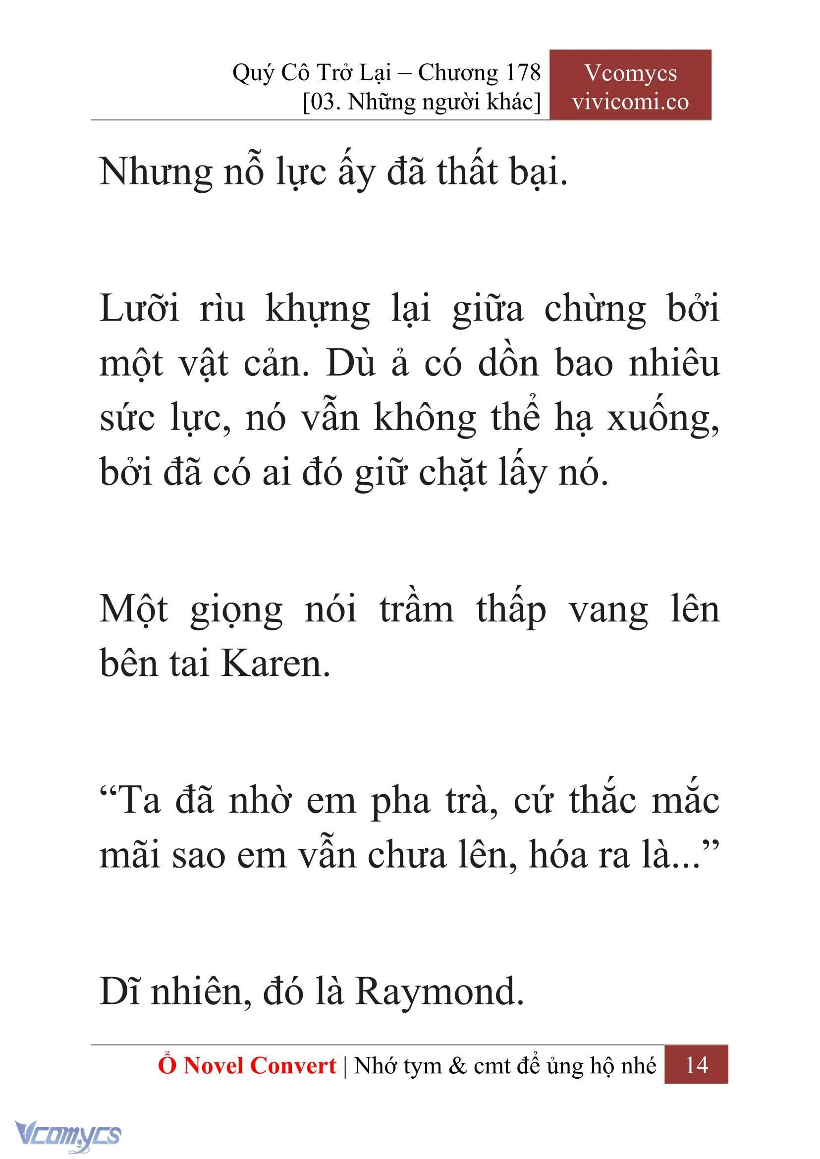 [Novel] Quý Cô Trở Lại Chapter  178 - 16