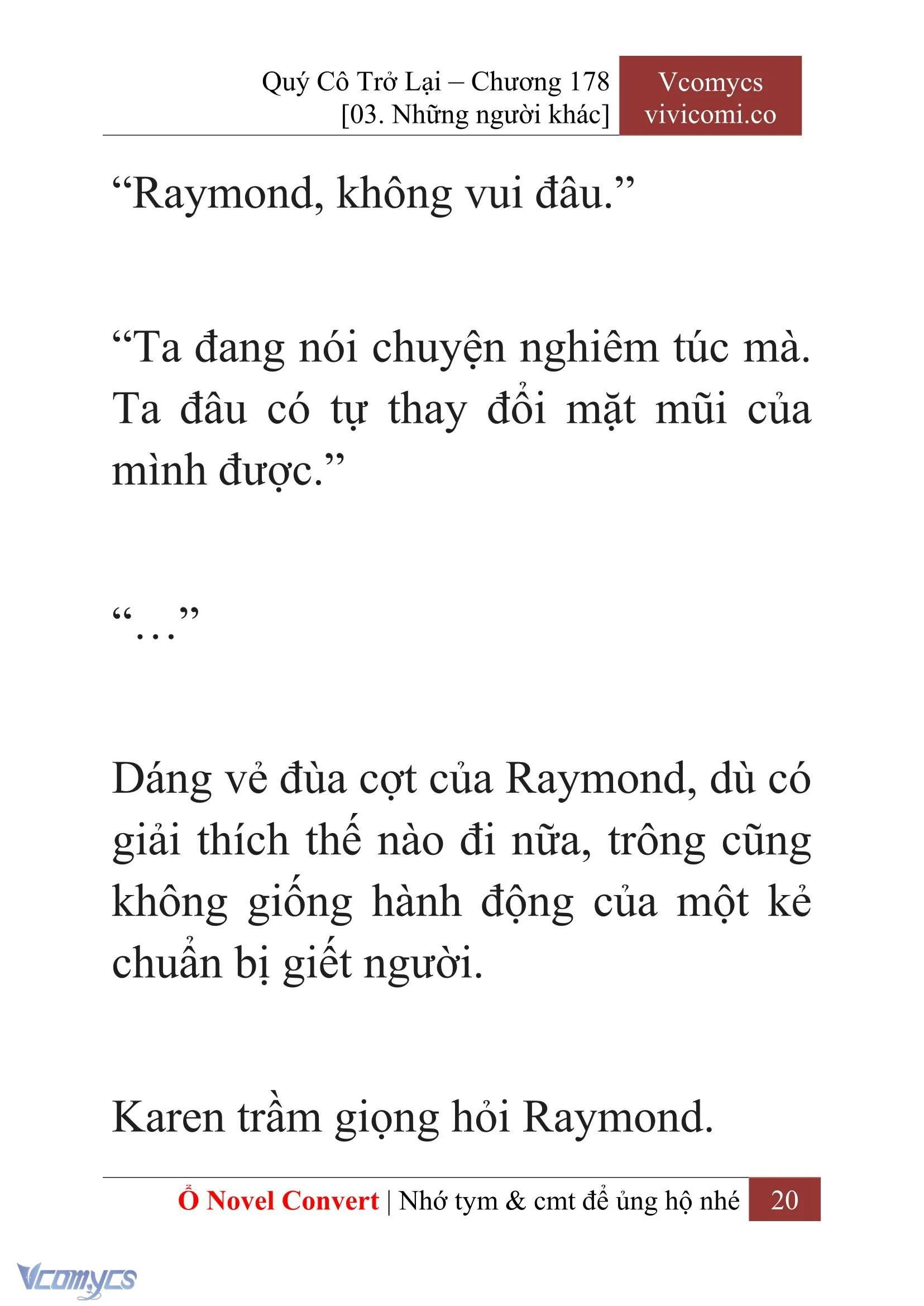 [Novel] Quý Cô Trở Lại Chapter  178 - 22