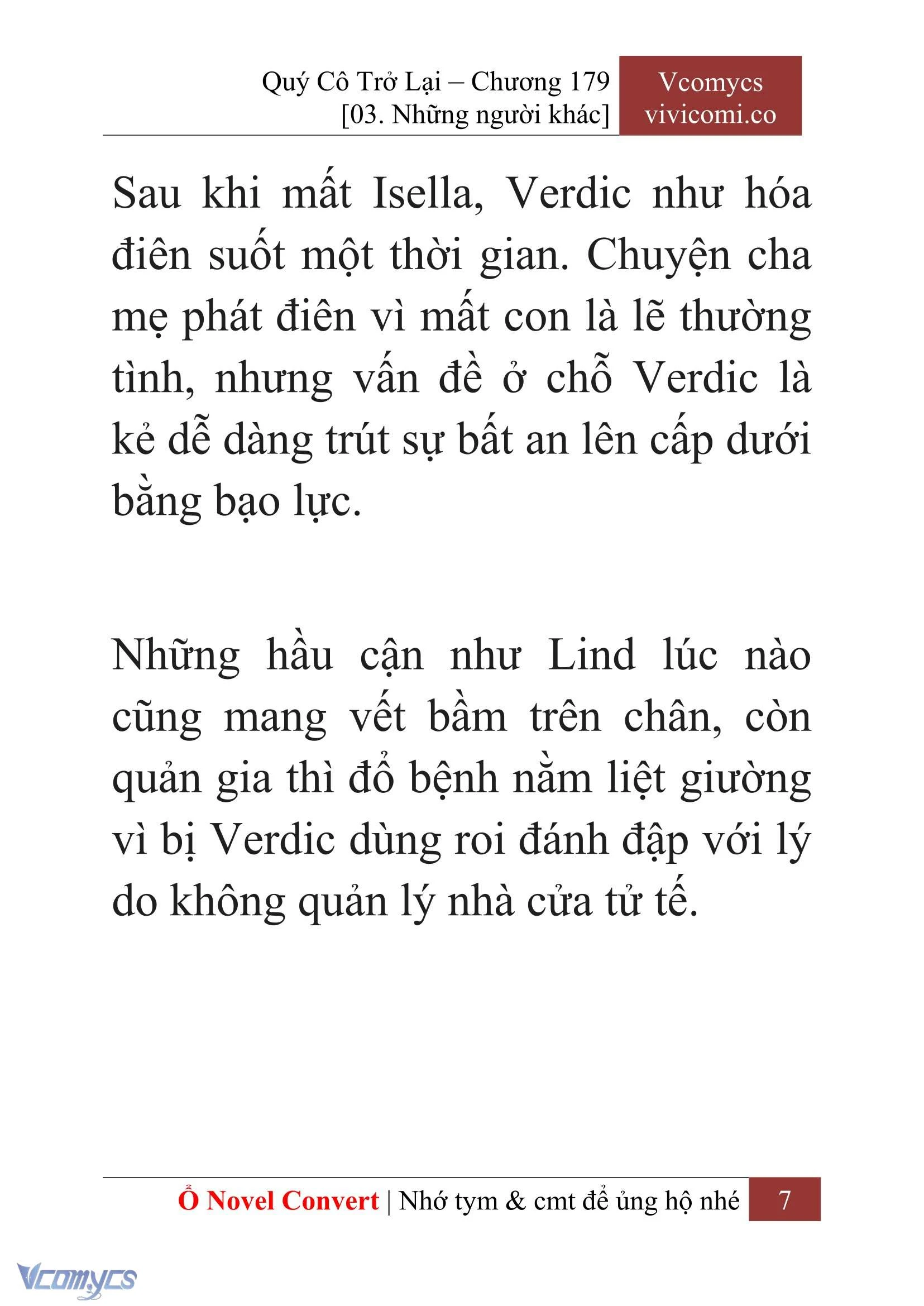 [Novel] Quý Cô Trở Lại Chapter  179 - 9