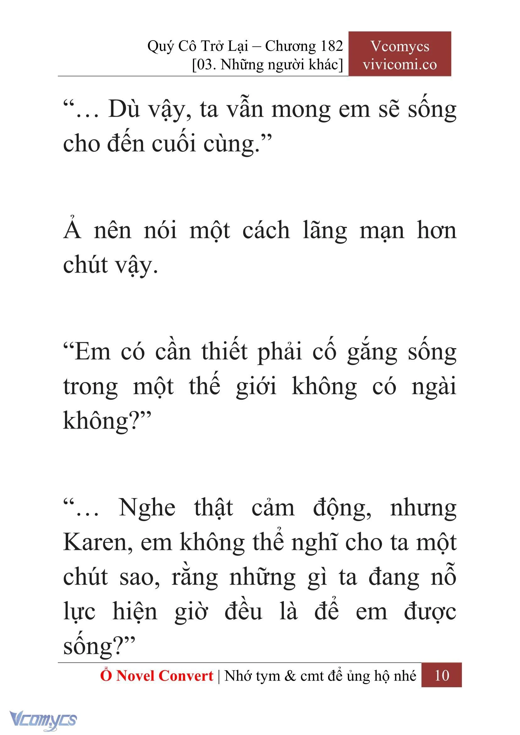 [Novel] Quý Cô Trở Lại Chapter  182 - 12