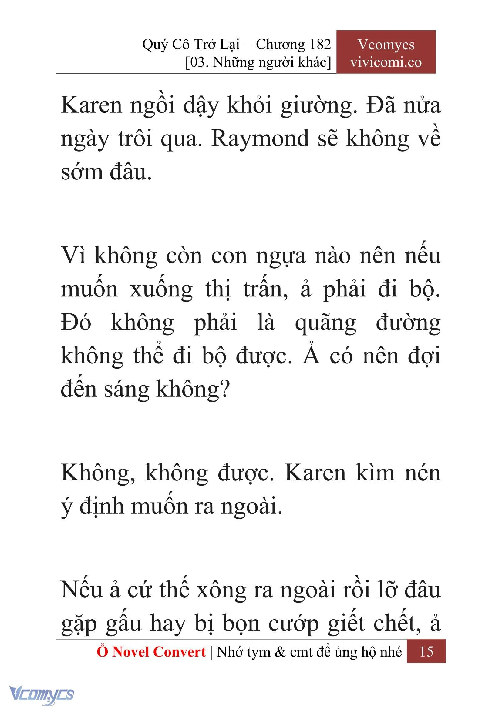 [Novel] Quý Cô Trở Lại Chapter  182 - 17