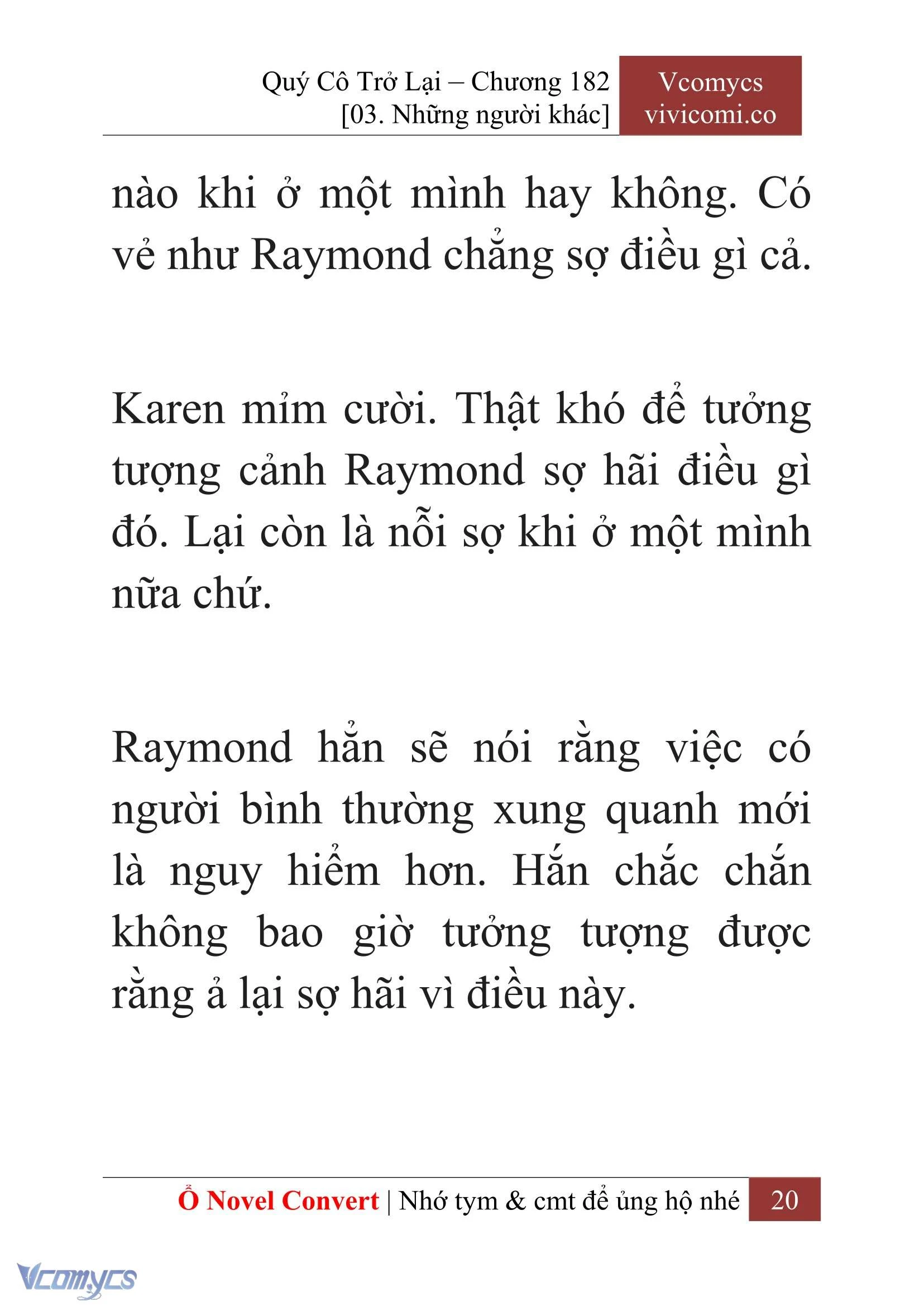 [Novel] Quý Cô Trở Lại Chapter  182 - 22