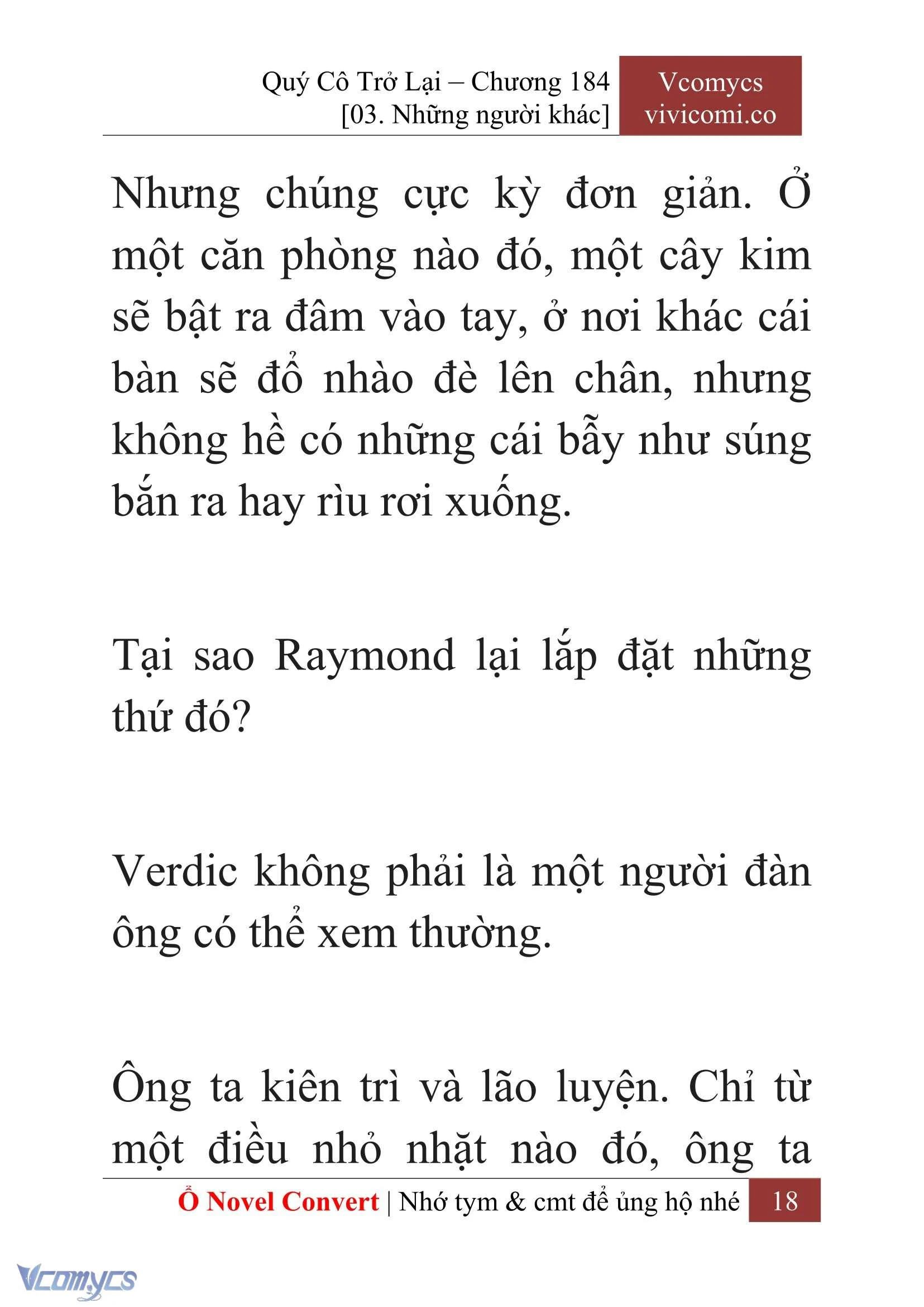 [Novel] Quý Cô Trở Lại Chapter  184 - 20