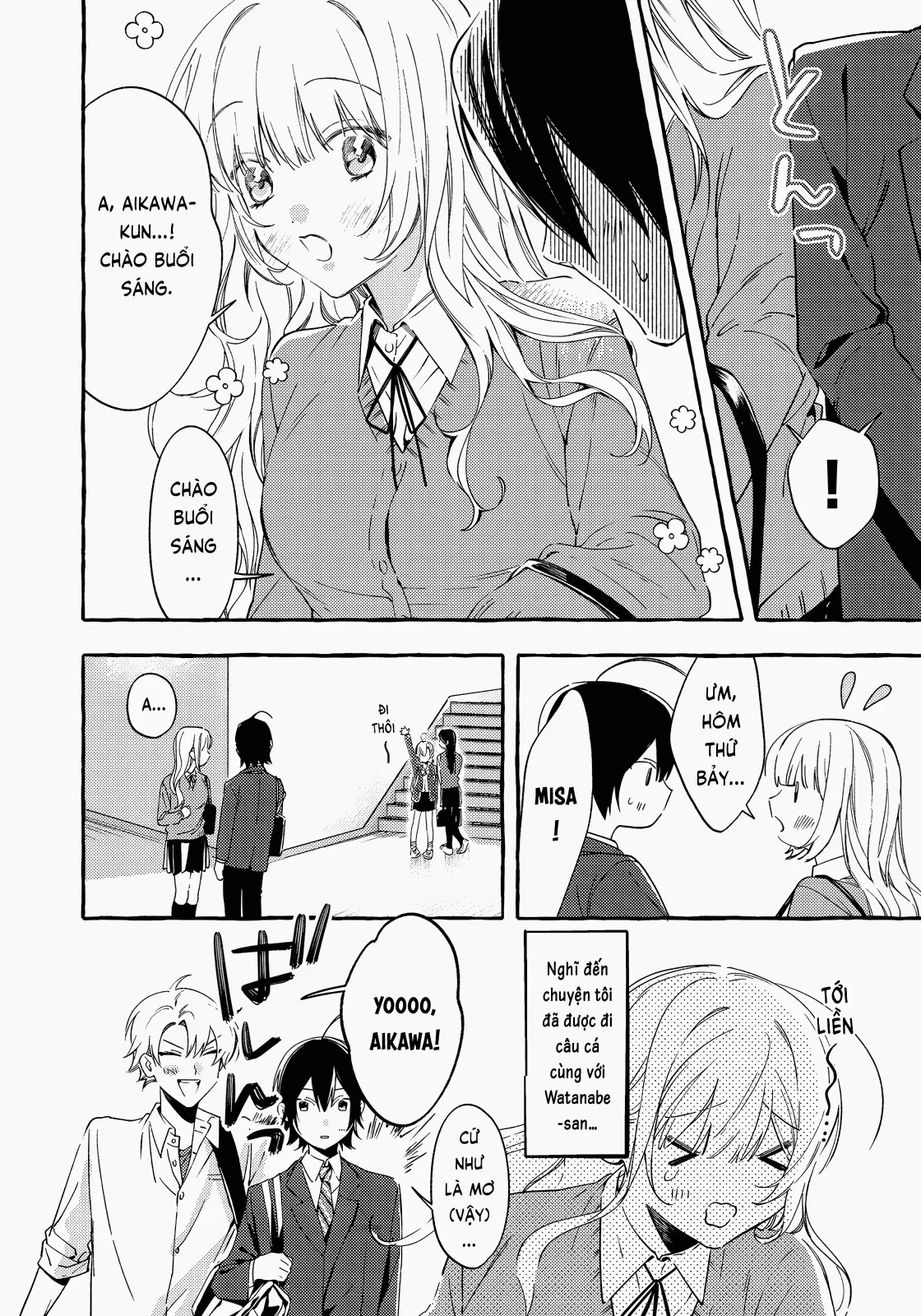 Gakuen No Madonna No Watanabe San Ga, Naze Ka Maishu Yotei O Kitekuru @Comic Chapter  2 - 3