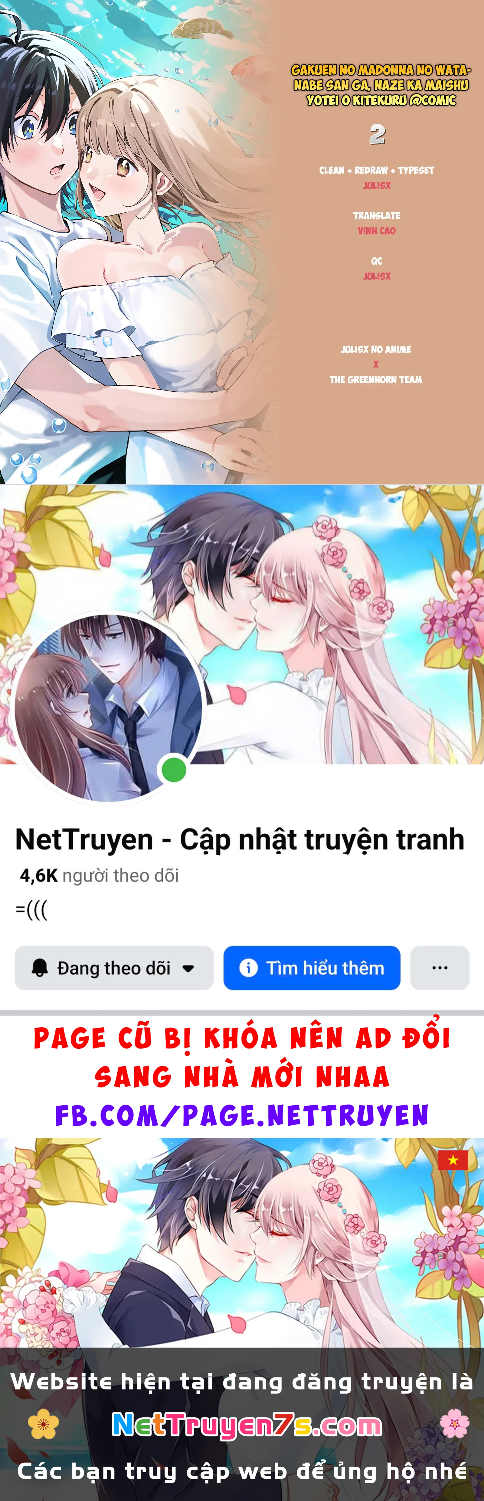 Gakuen No Madonna No Watanabe San Ga, Naze Ka Maishu Yotei O Kitekuru @Comic Chapter  2 - 31