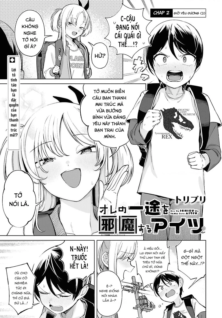 Tình Yêu Đích Thực Của Tôi Bị Cản Trở Bởi Một Cô Gái Chapter 2 - 2