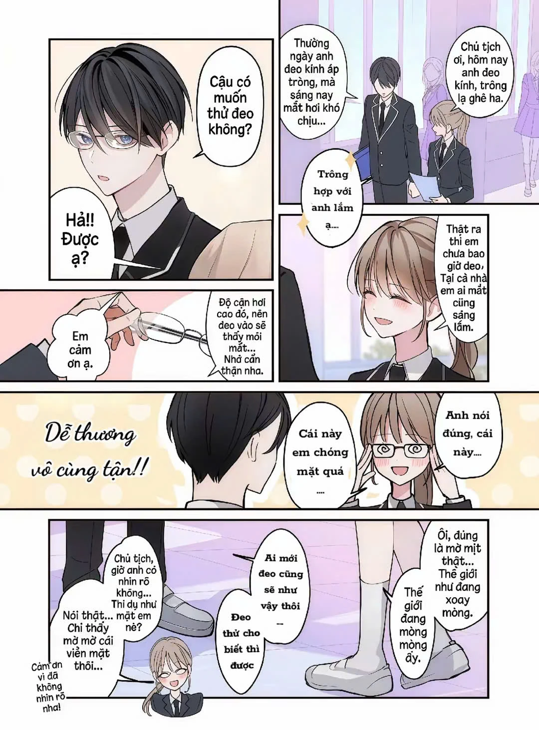 Oshiatteru Futari Chapter 3 - 4