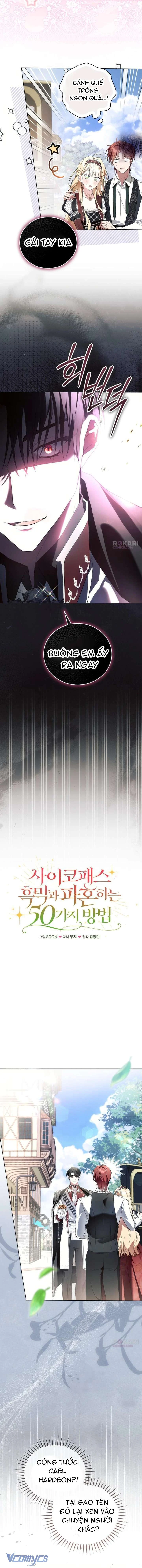 50 Cách Để Hủy Hôn Với Phản Diện Tâm Thần Chapter  4 - 5