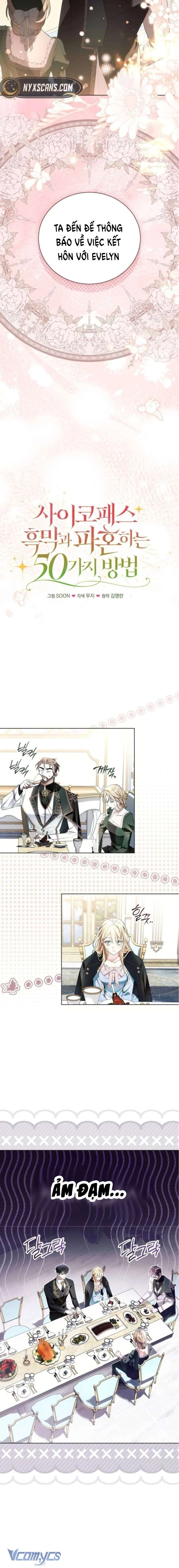 50 Cách Để Hủy Hôn Với Phản Diện Tâm Thần Chapter  8 - 12