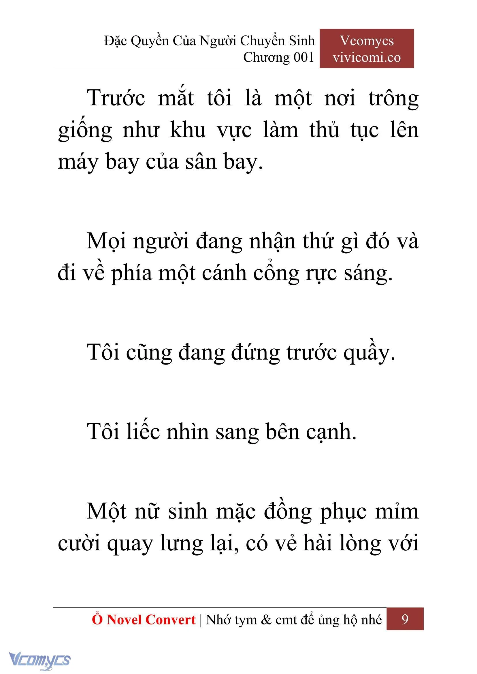 [Novel] Đặc Quyền Của Người Chuyển Sinh Chapter  1 - 11