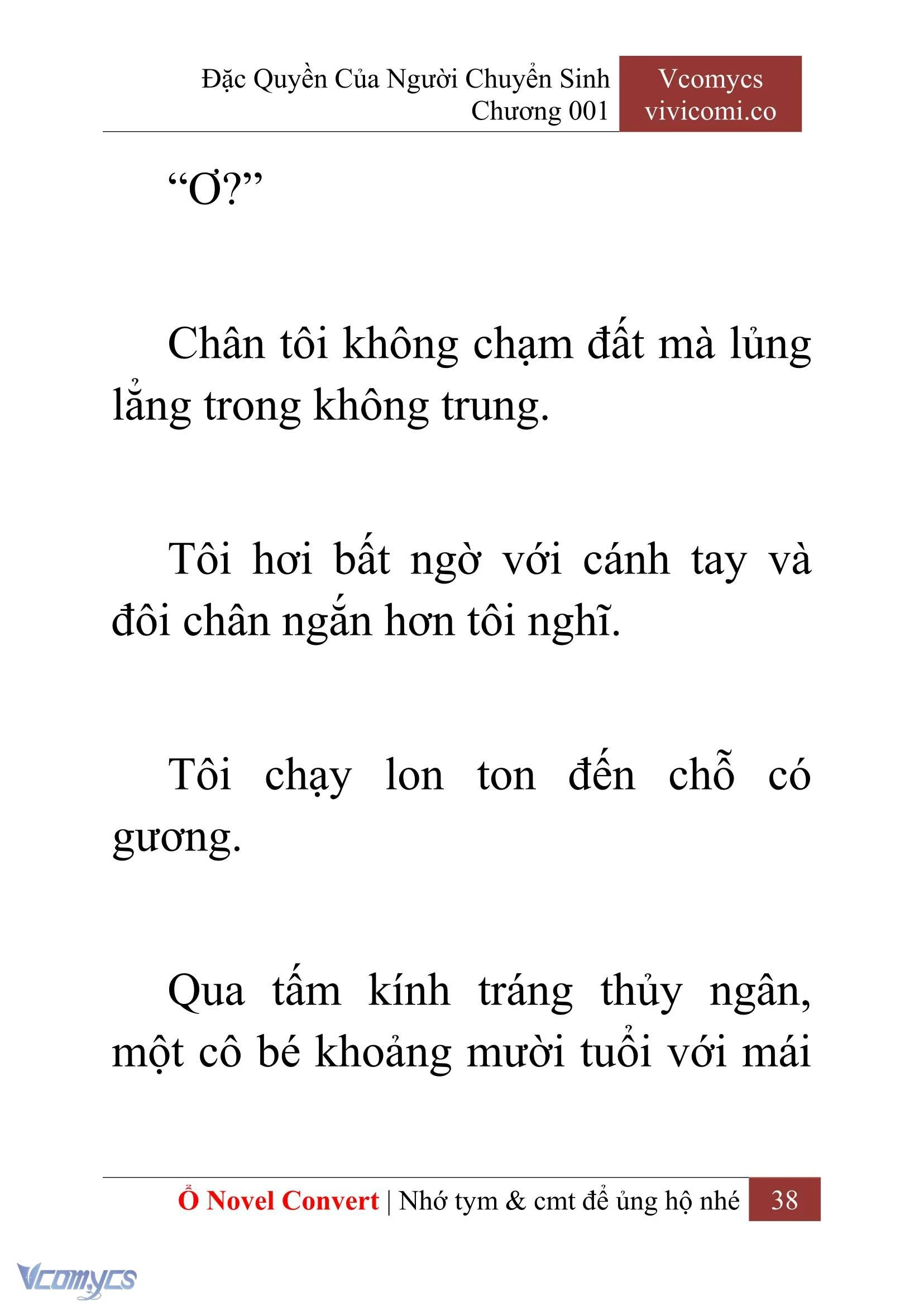 [Novel] Đặc Quyền Của Người Chuyển Sinh Chapter  1 - 40