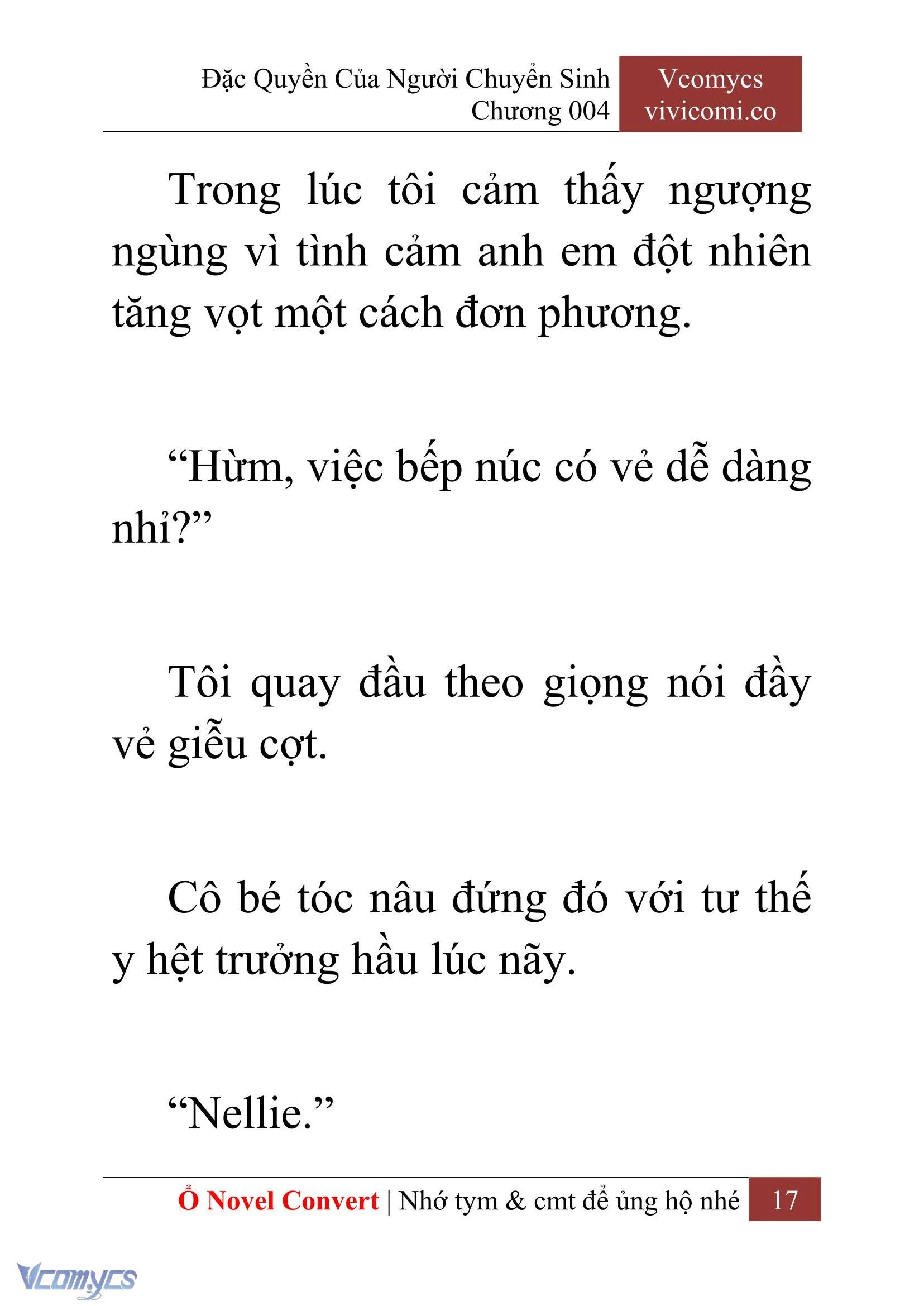[Novel] Đặc Quyền Của Người Chuyển Sinh Chapter  4 - 19