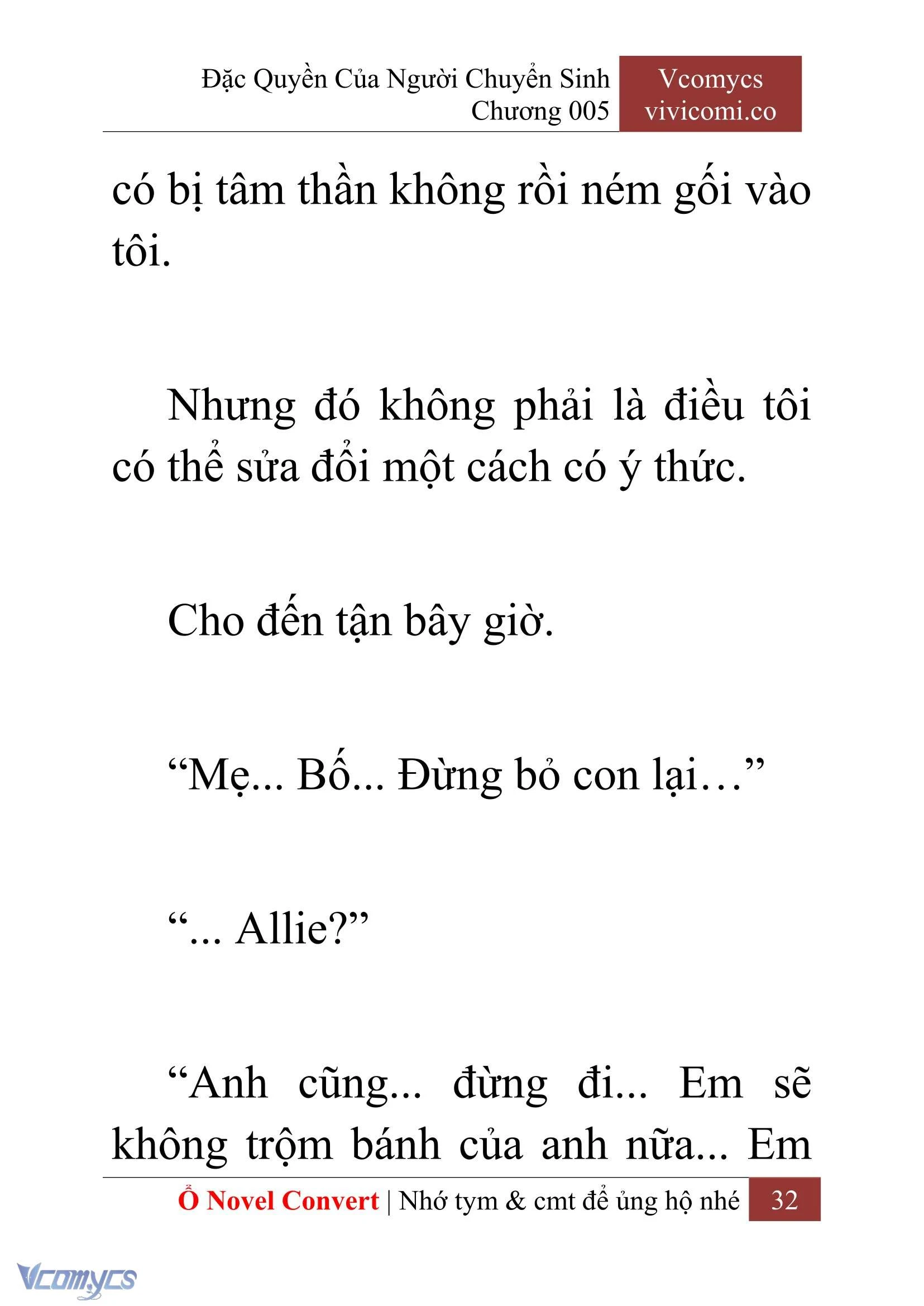 [Novel] Đặc Quyền Của Người Chuyển Sinh Chapter  5 - 34