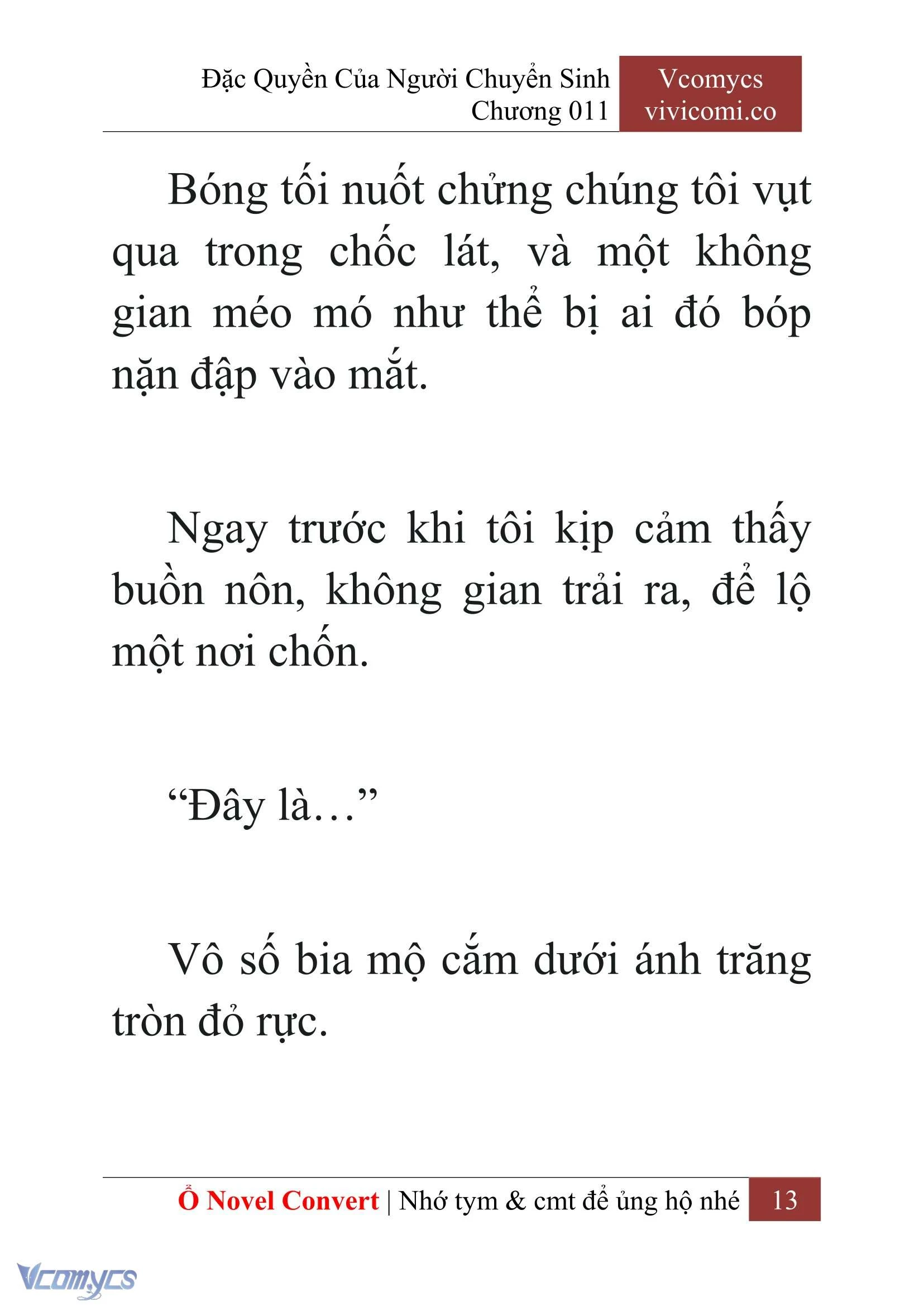 [Novel] Đặc Quyền Của Người Chuyển Sinh Chapter  11 - 15