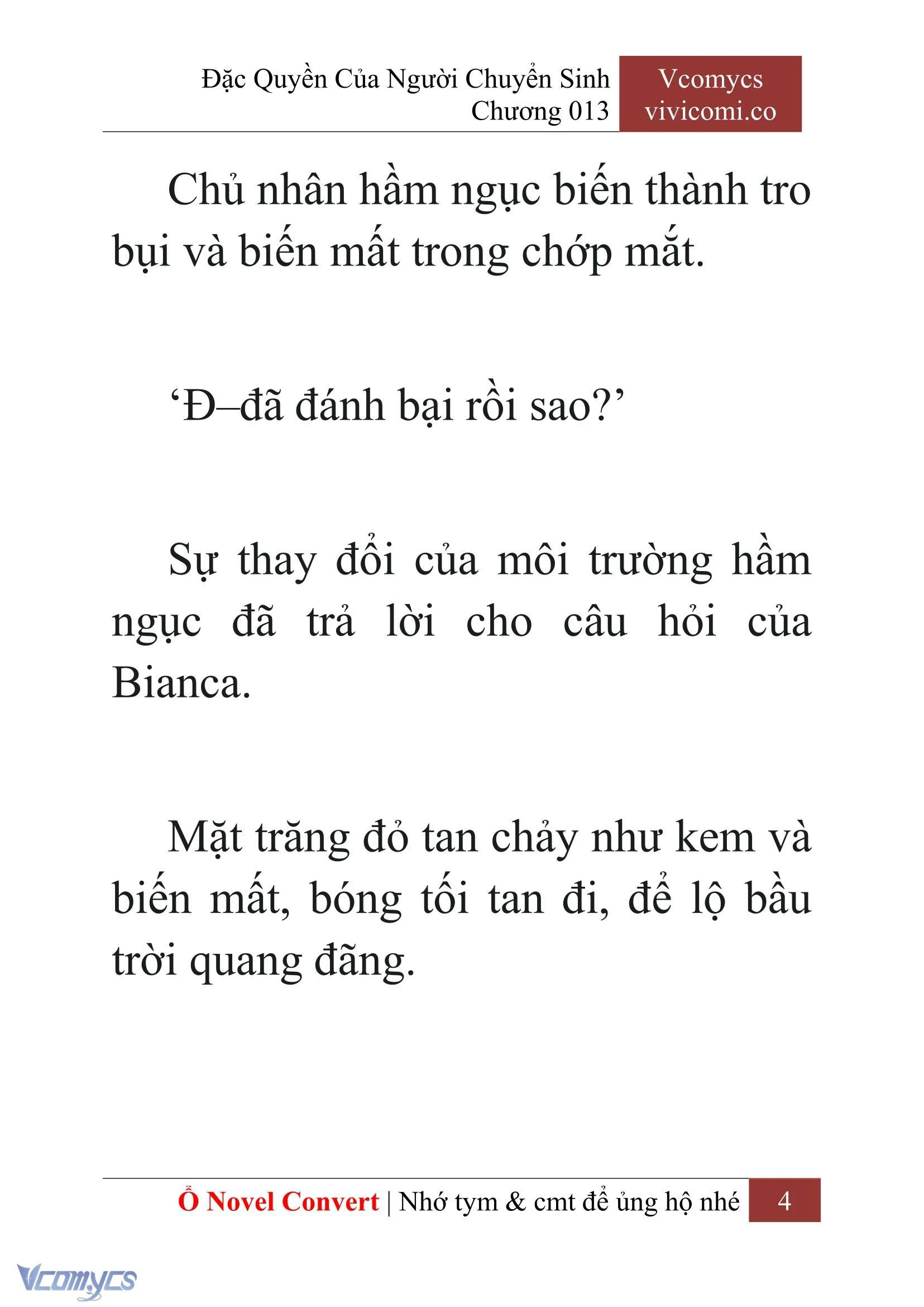 [Novel] Đặc Quyền Của Người Chuyển Sinh Chapter  13 - 6