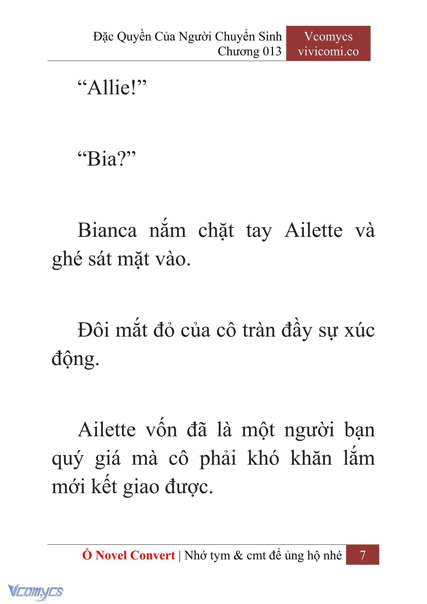 [Novel] Đặc Quyền Của Người Chuyển Sinh Chapter  13 - 9