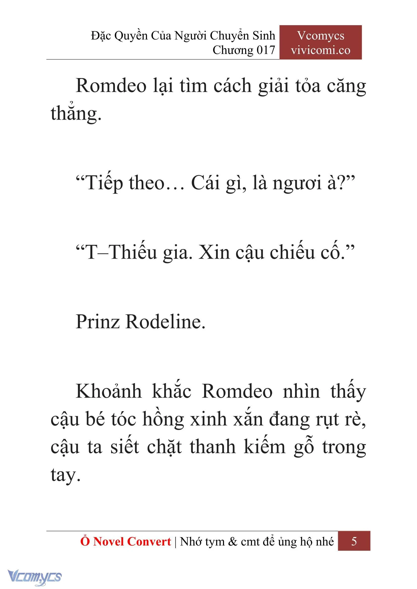 [Novel] Đặc Quyền Của Người Chuyển Sinh Chapter  17 - 7