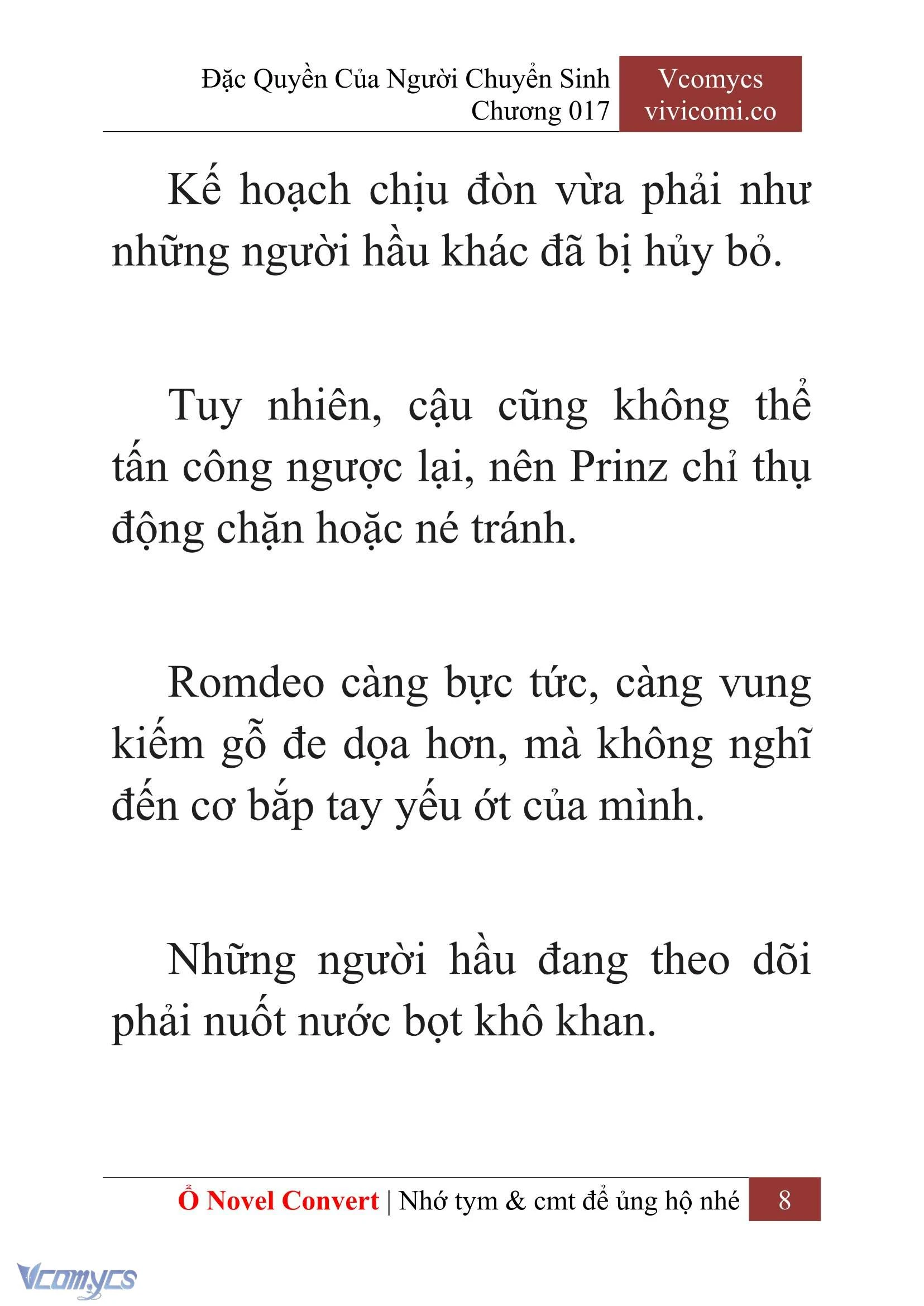 [Novel] Đặc Quyền Của Người Chuyển Sinh Chapter  17 - 10