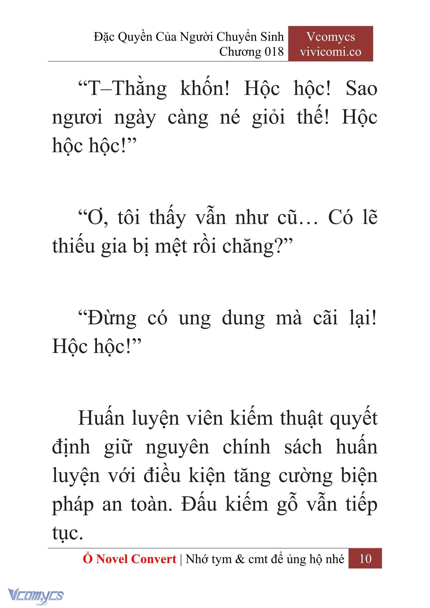 [Novel] Đặc Quyền Của Người Chuyển Sinh Chapter  18 - 12