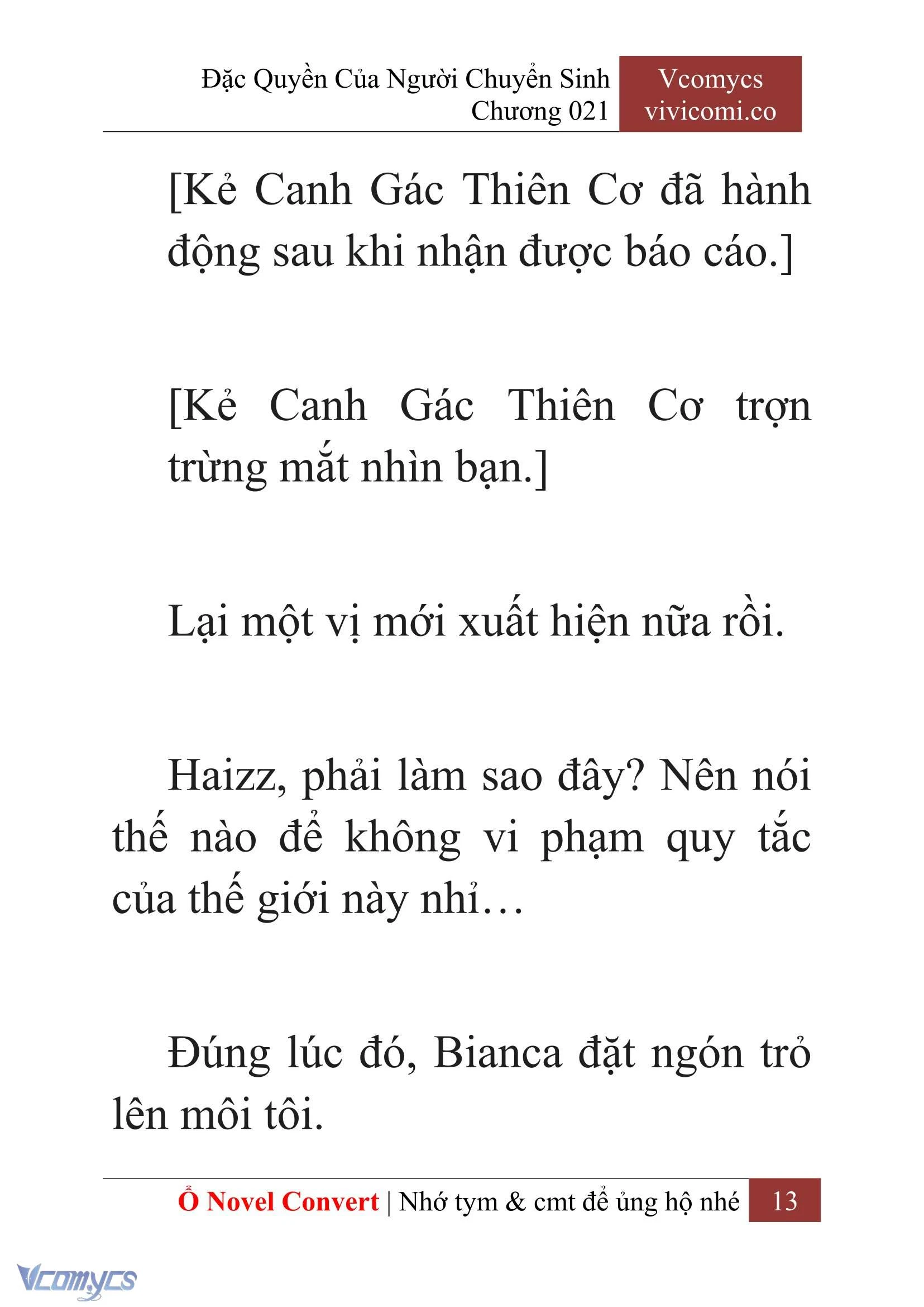[Novel] Đặc Quyền Của Người Chuyển Sinh Chapter  21 - 15