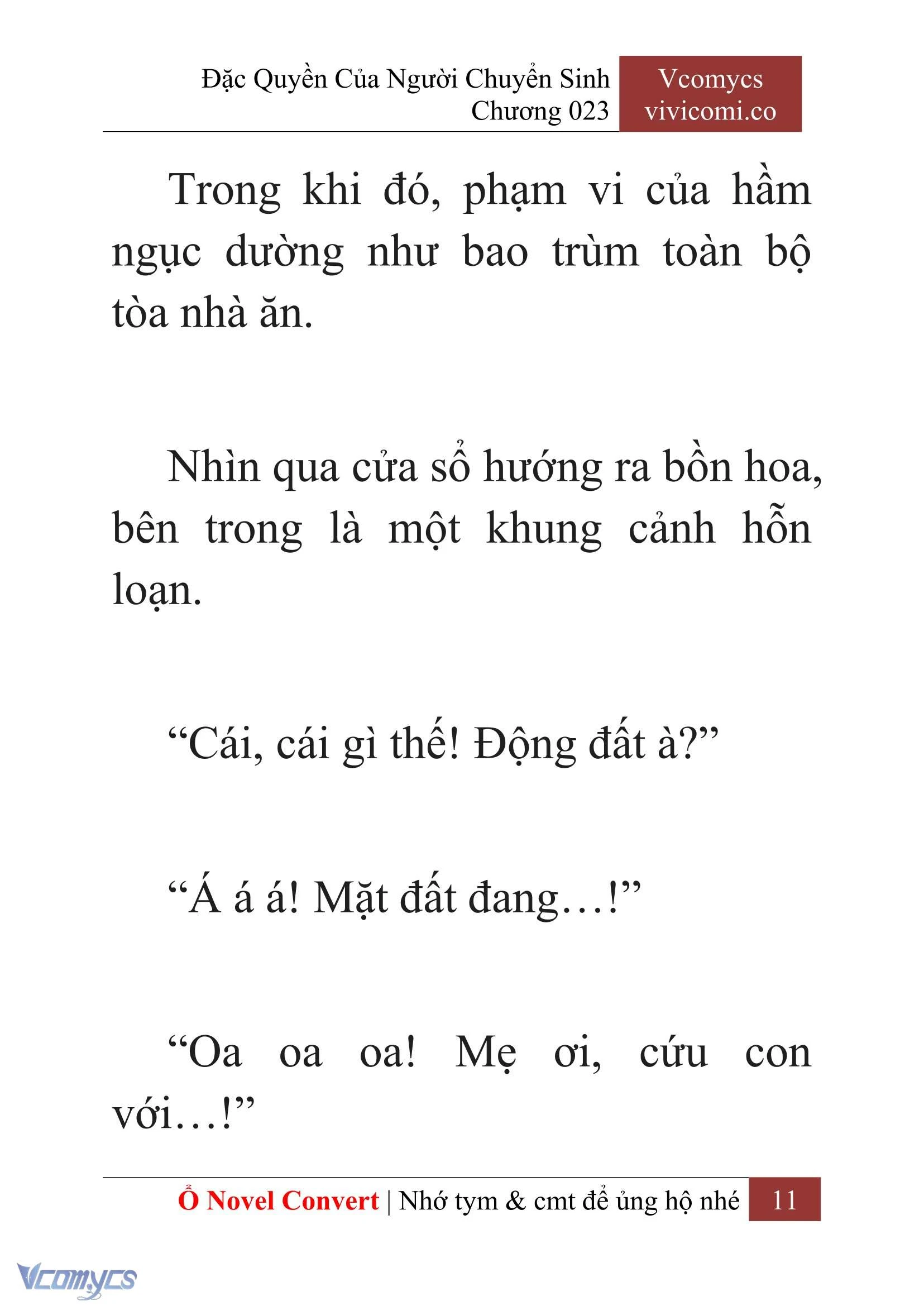 [Novel] Đặc Quyền Của Người Chuyển Sinh Chapter  23 - 13