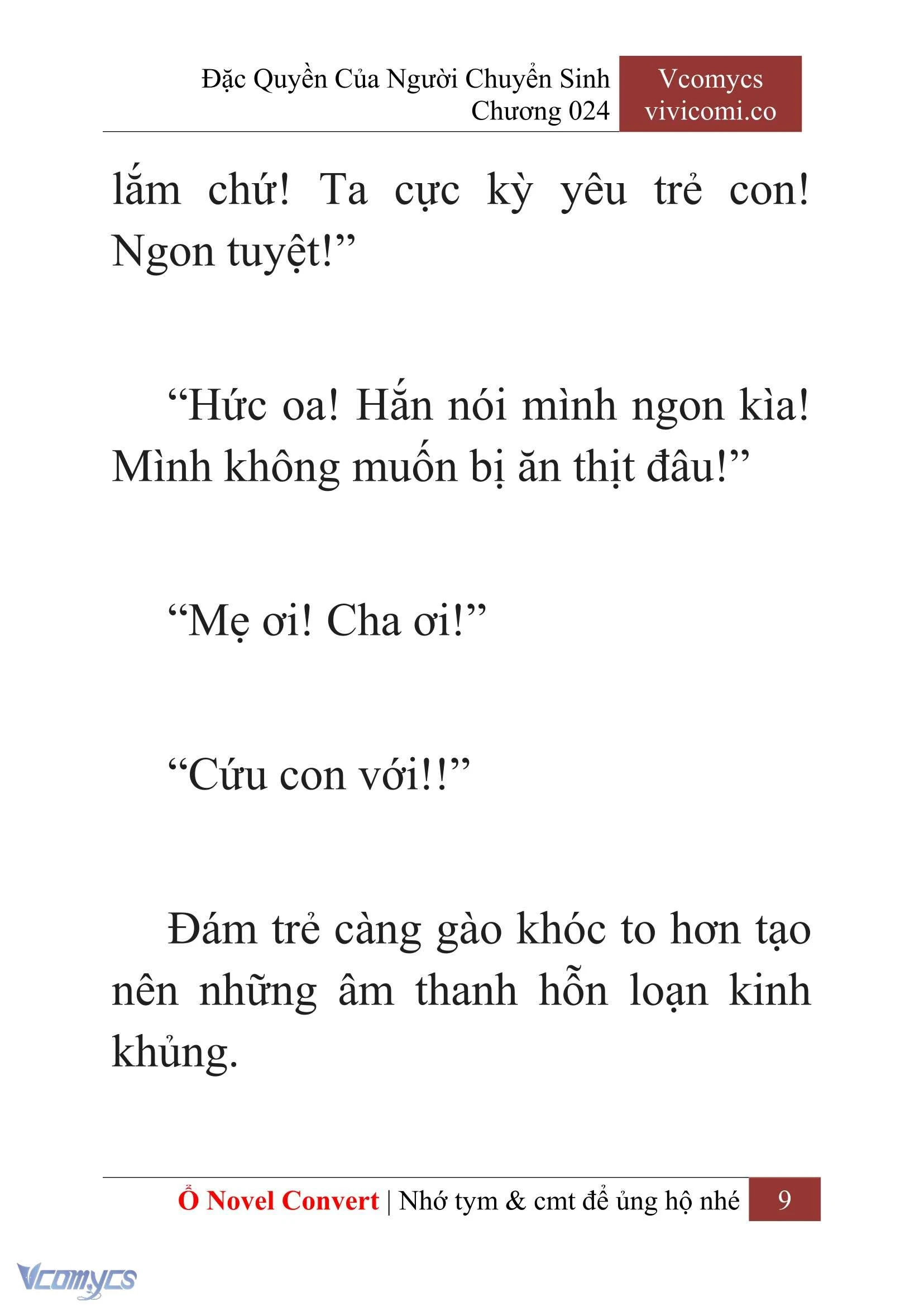 [Novel] Đặc Quyền Của Người Chuyển Sinh Chapter  24 - 11