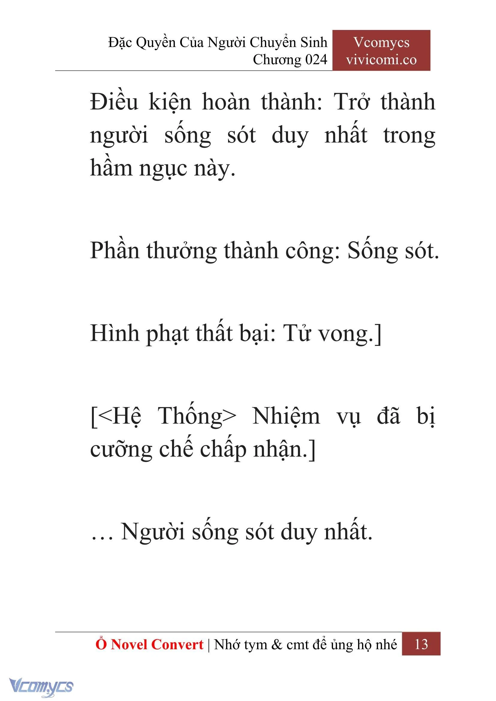 [Novel] Đặc Quyền Của Người Chuyển Sinh Chapter  24 - 15