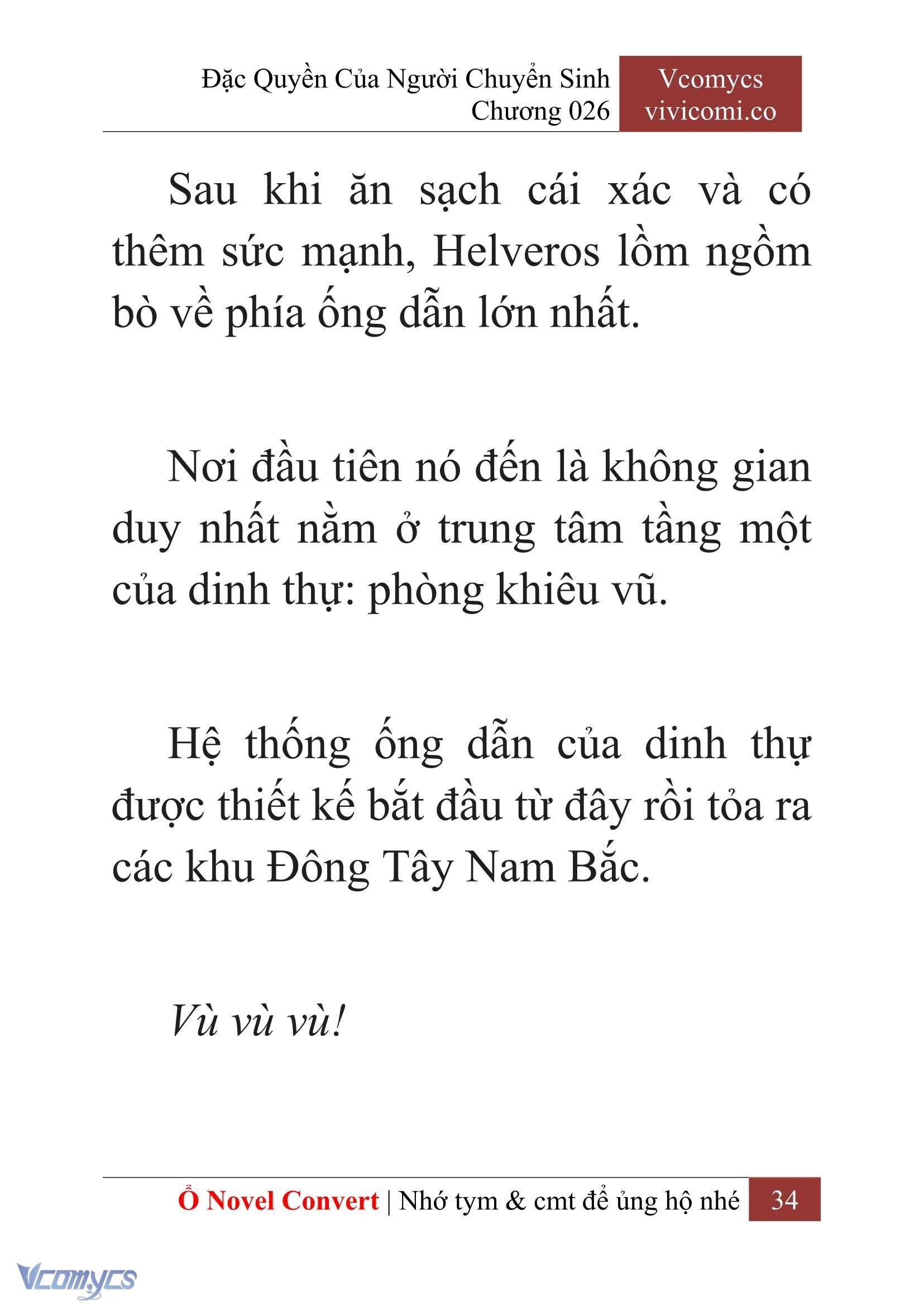 [Novel] Đặc Quyền Của Người Chuyển Sinh Chapter  26 - 36