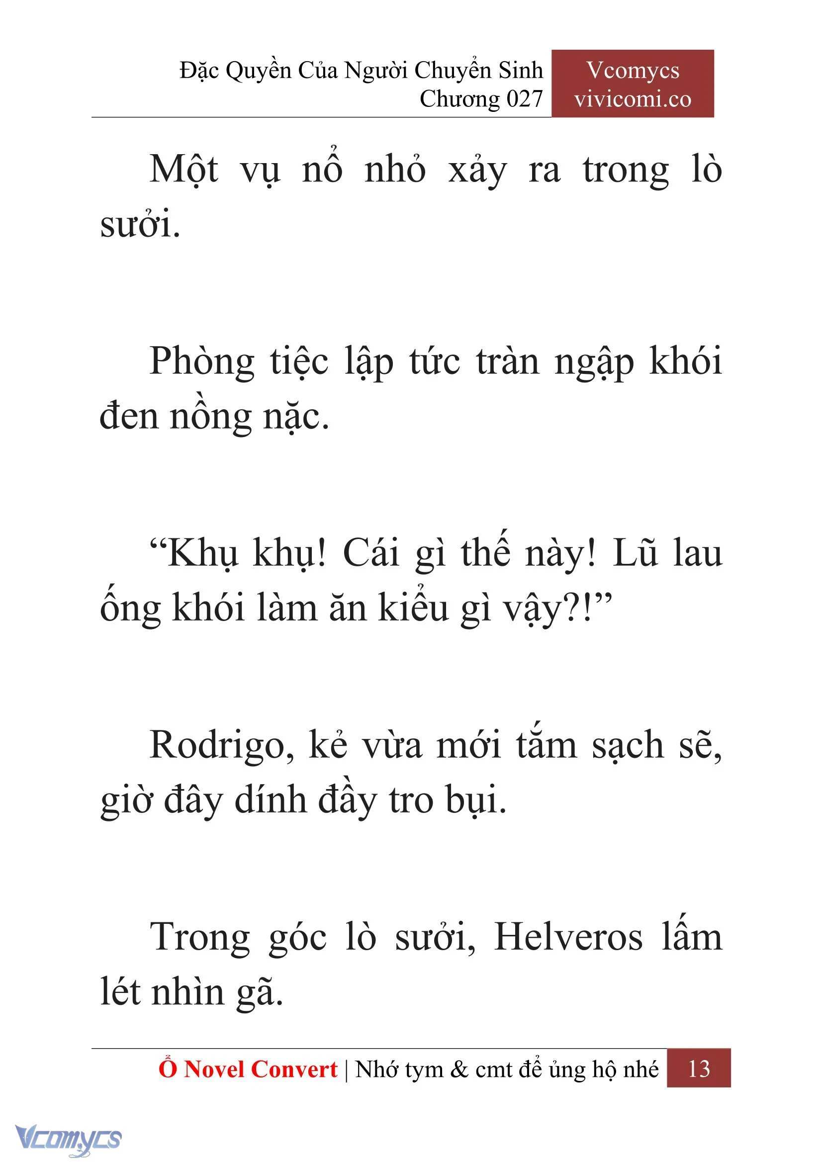 [Novel] Đặc Quyền Của Người Chuyển Sinh Chapter  27 - 15