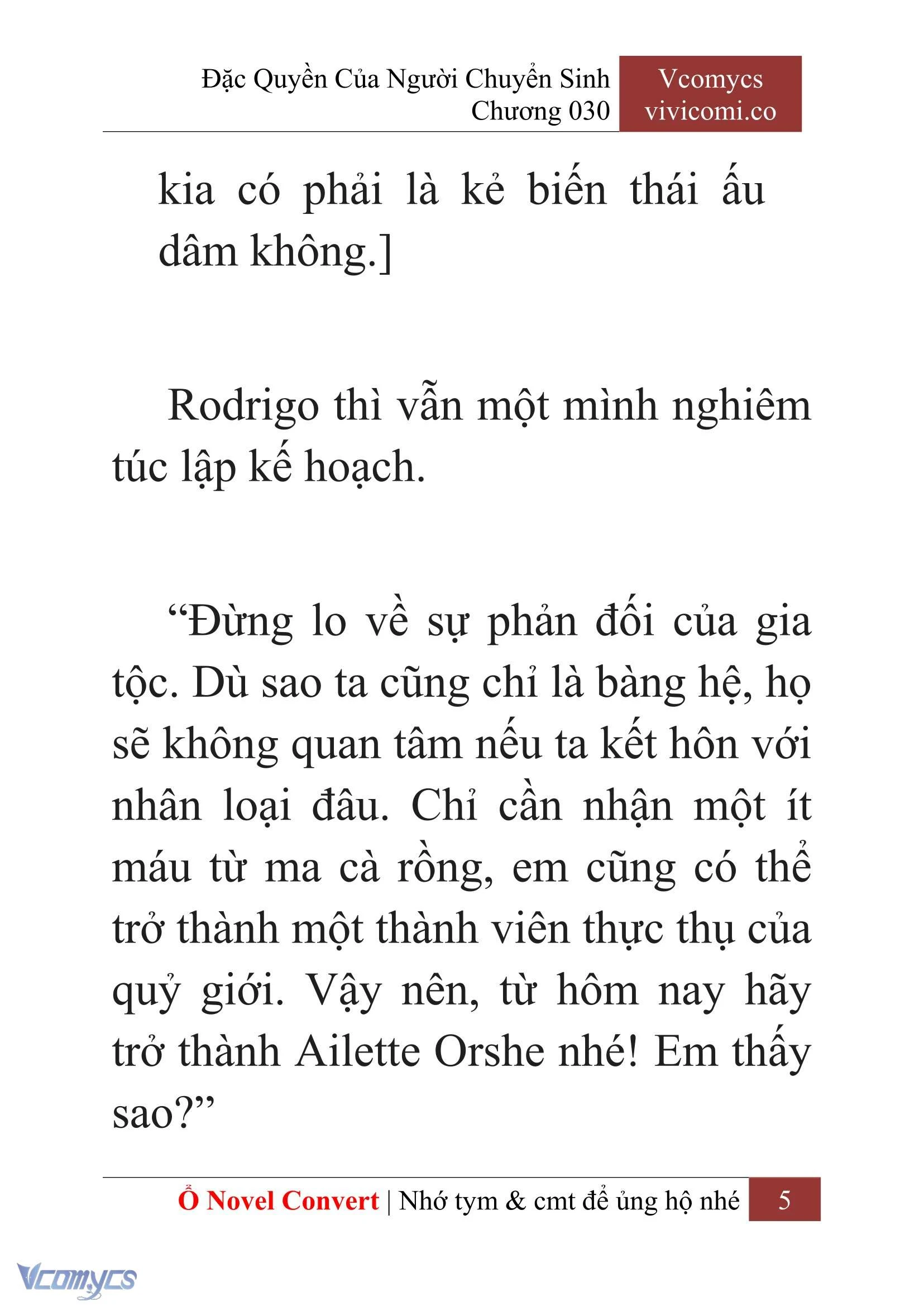 [Novel] Đặc Quyền Của Người Chuyển Sinh Chapter  30 - 7