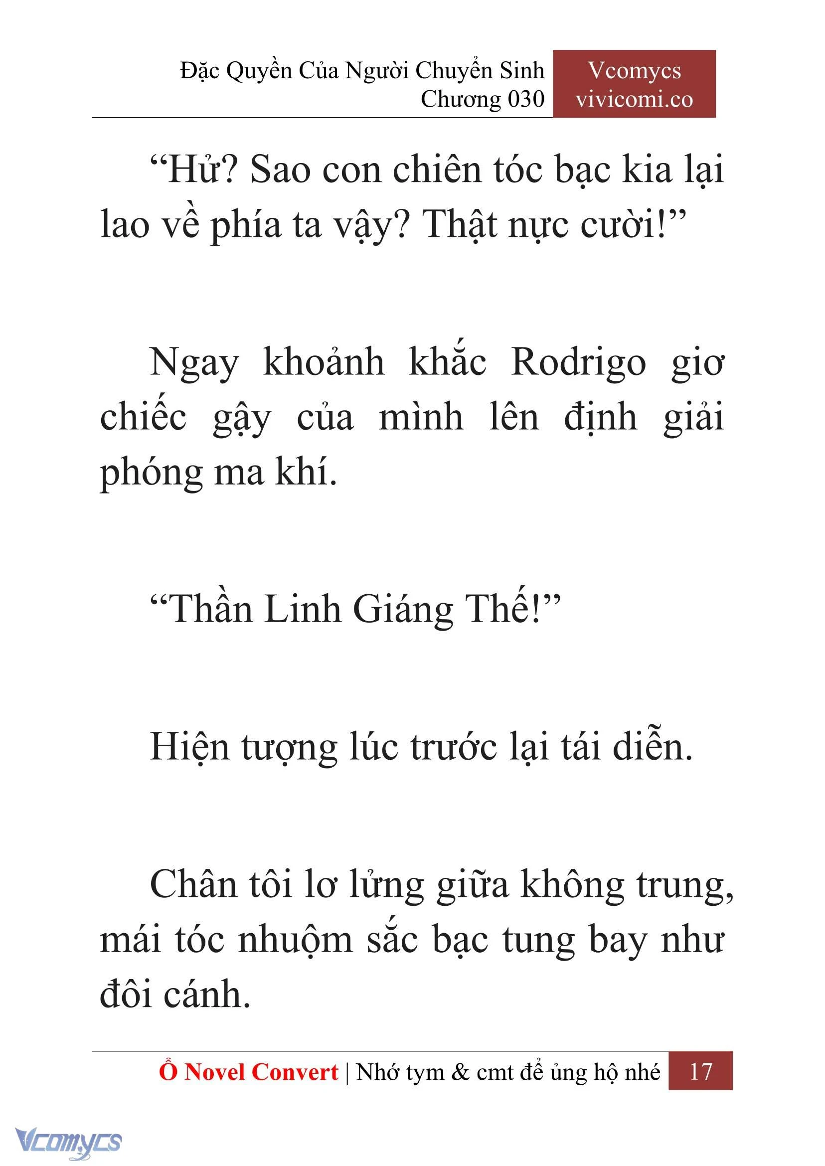 [Novel] Đặc Quyền Của Người Chuyển Sinh Chapter  30 - 19