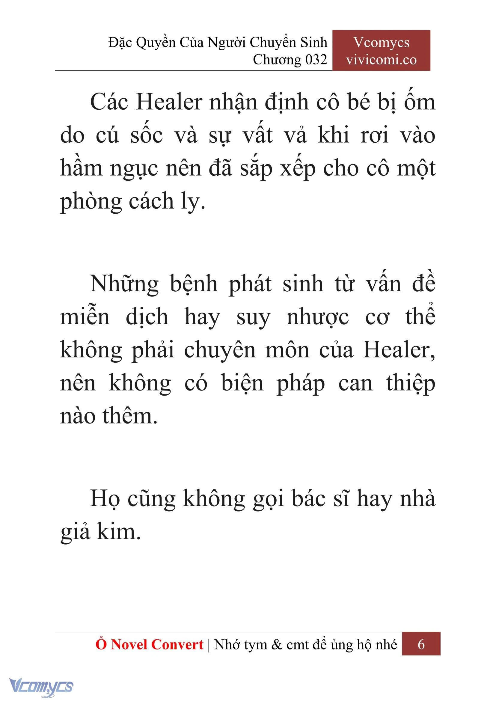 [Novel] Đặc Quyền Của Người Chuyển Sinh Chapter  32 - 8