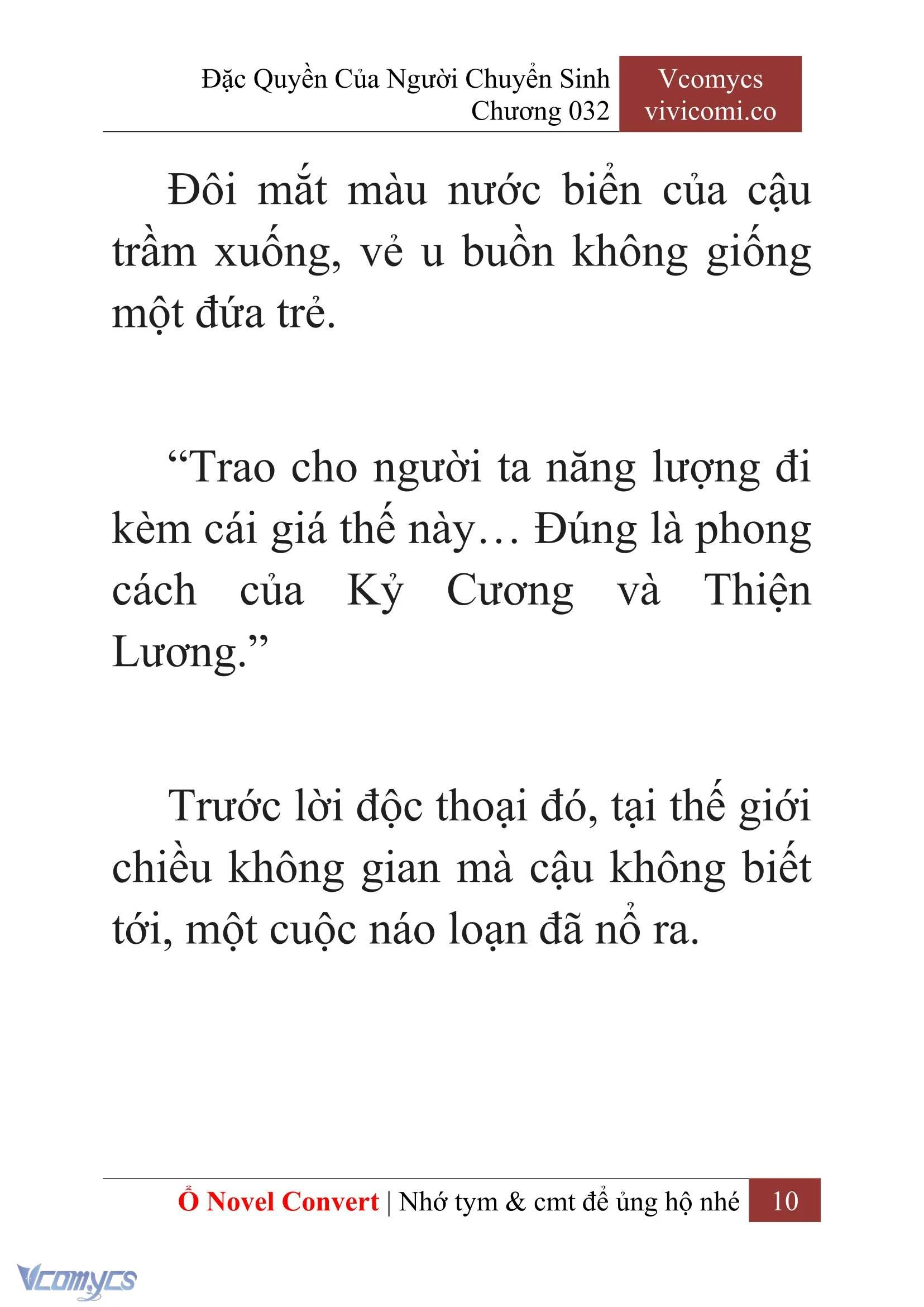 [Novel] Đặc Quyền Của Người Chuyển Sinh Chapter  32 - 12