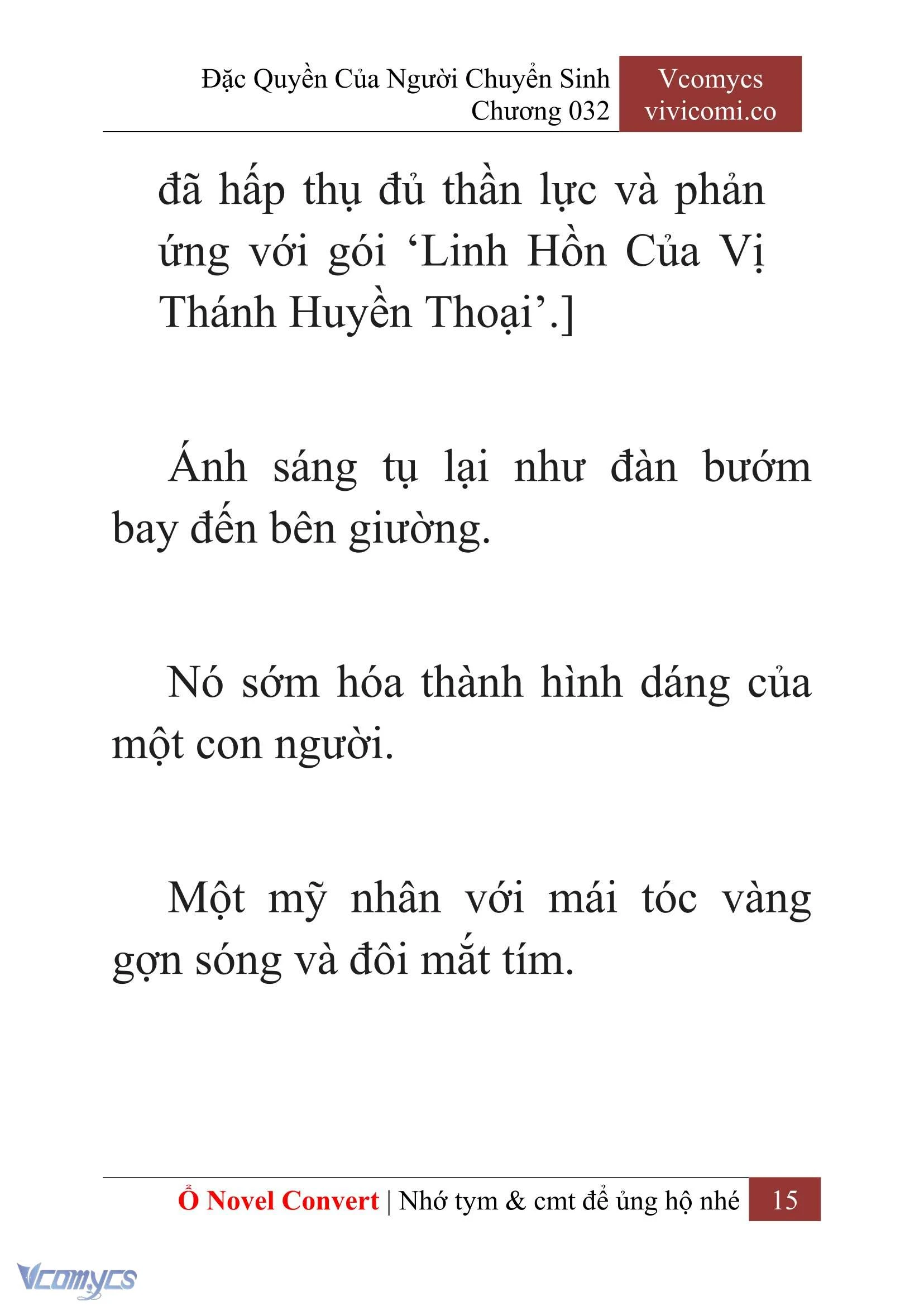 [Novel] Đặc Quyền Của Người Chuyển Sinh Chapter  32 - 17