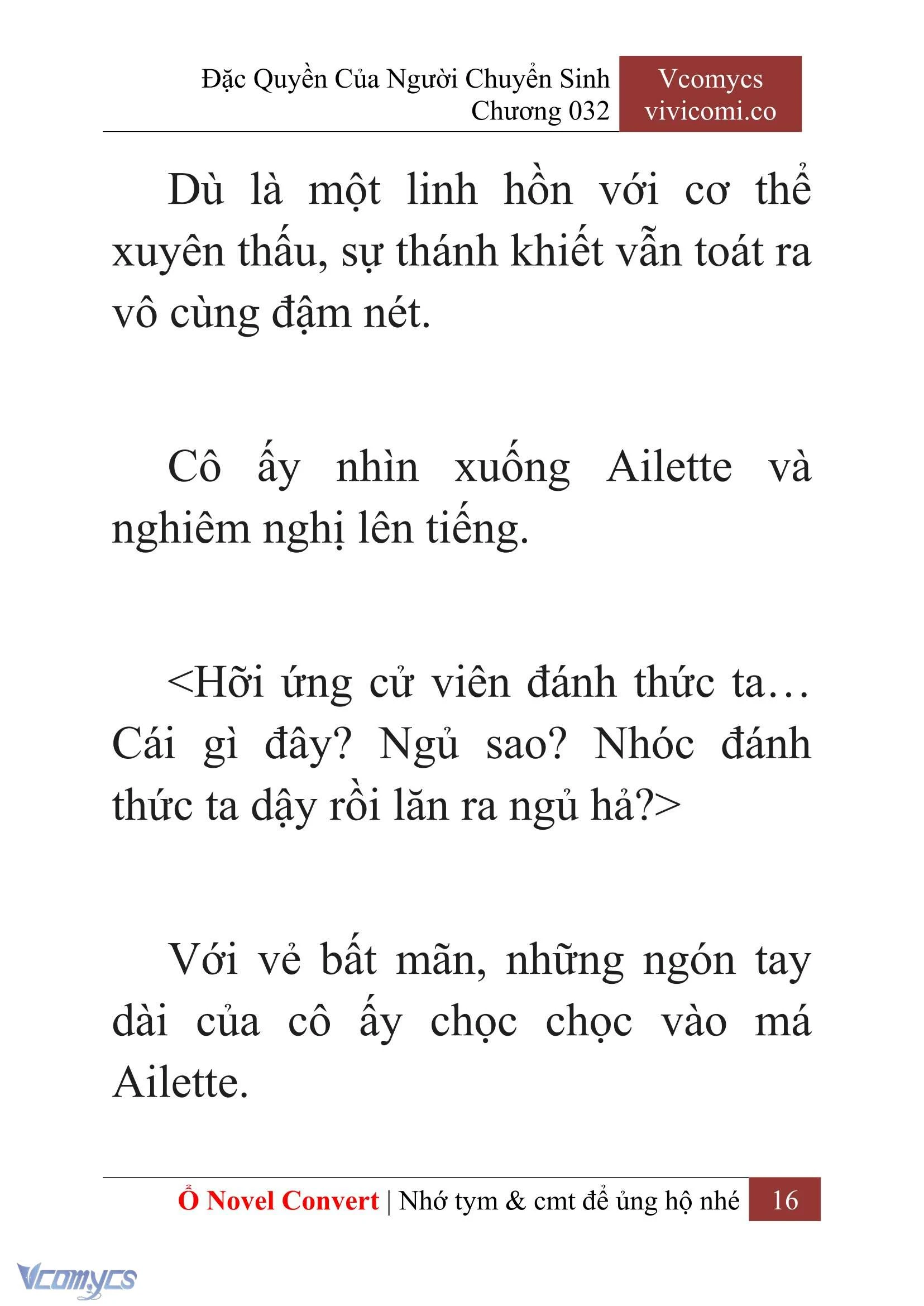 [Novel] Đặc Quyền Của Người Chuyển Sinh Chapter  32 - 18