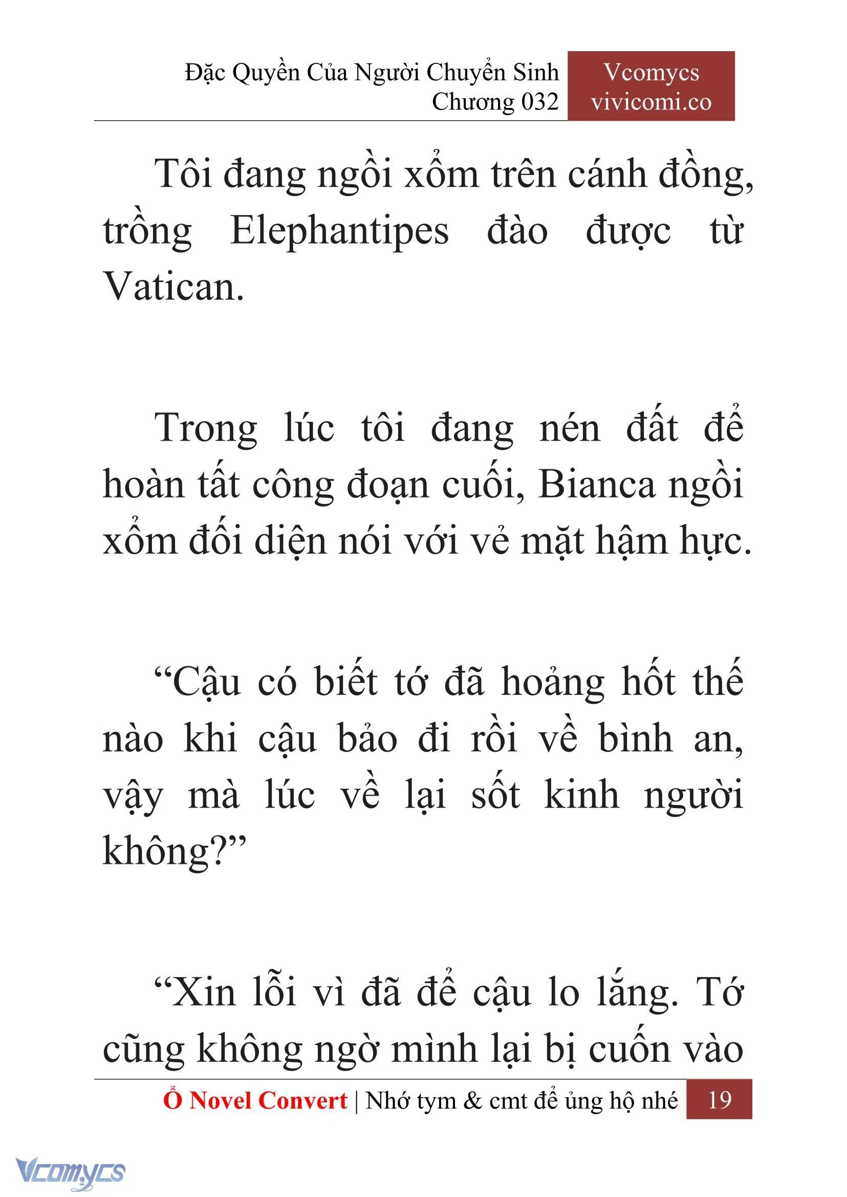 [Novel] Đặc Quyền Của Người Chuyển Sinh Chapter  32 - 21