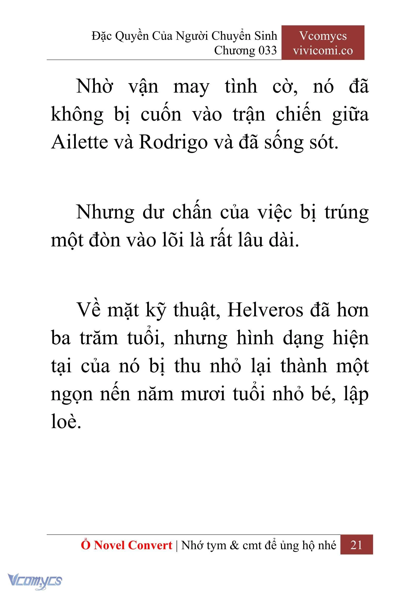 [Novel] Đặc Quyền Của Người Chuyển Sinh Chapter  33 - 23