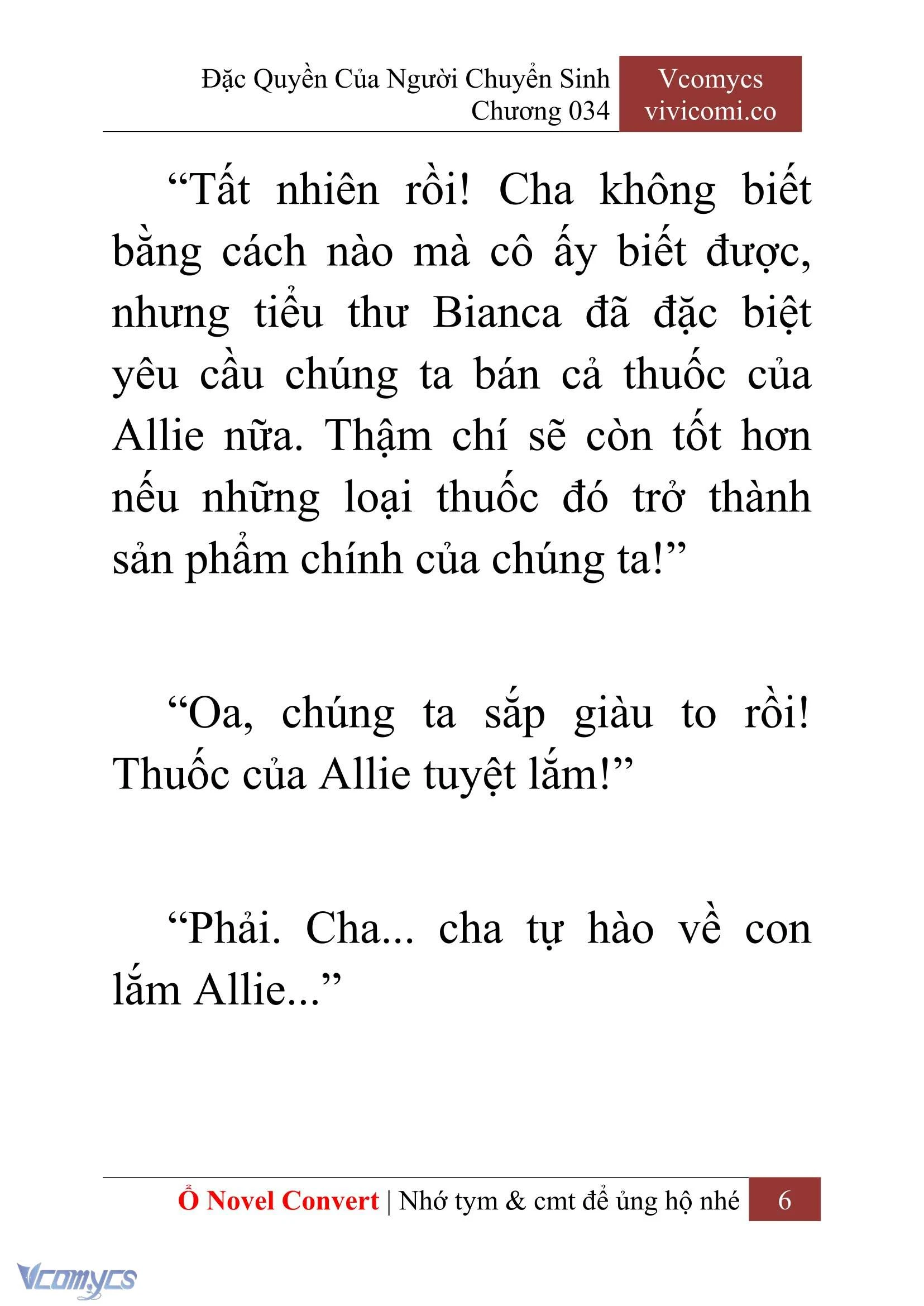 [Novel] Đặc Quyền Của Người Chuyển Sinh Chapter  34 - 8