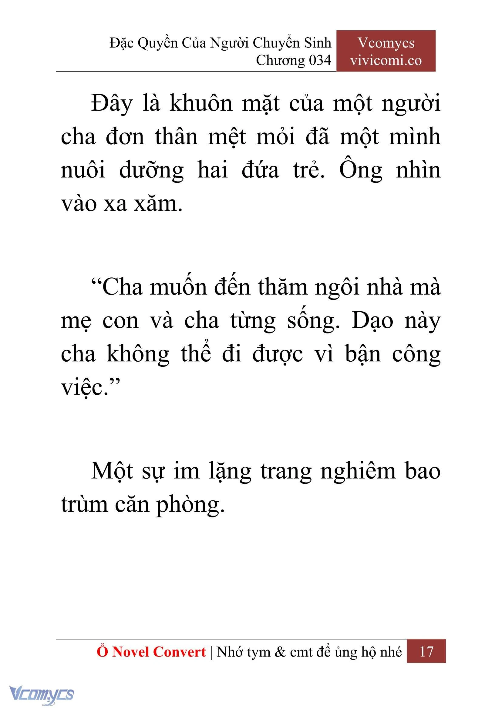 [Novel] Đặc Quyền Của Người Chuyển Sinh Chapter  34 - 19