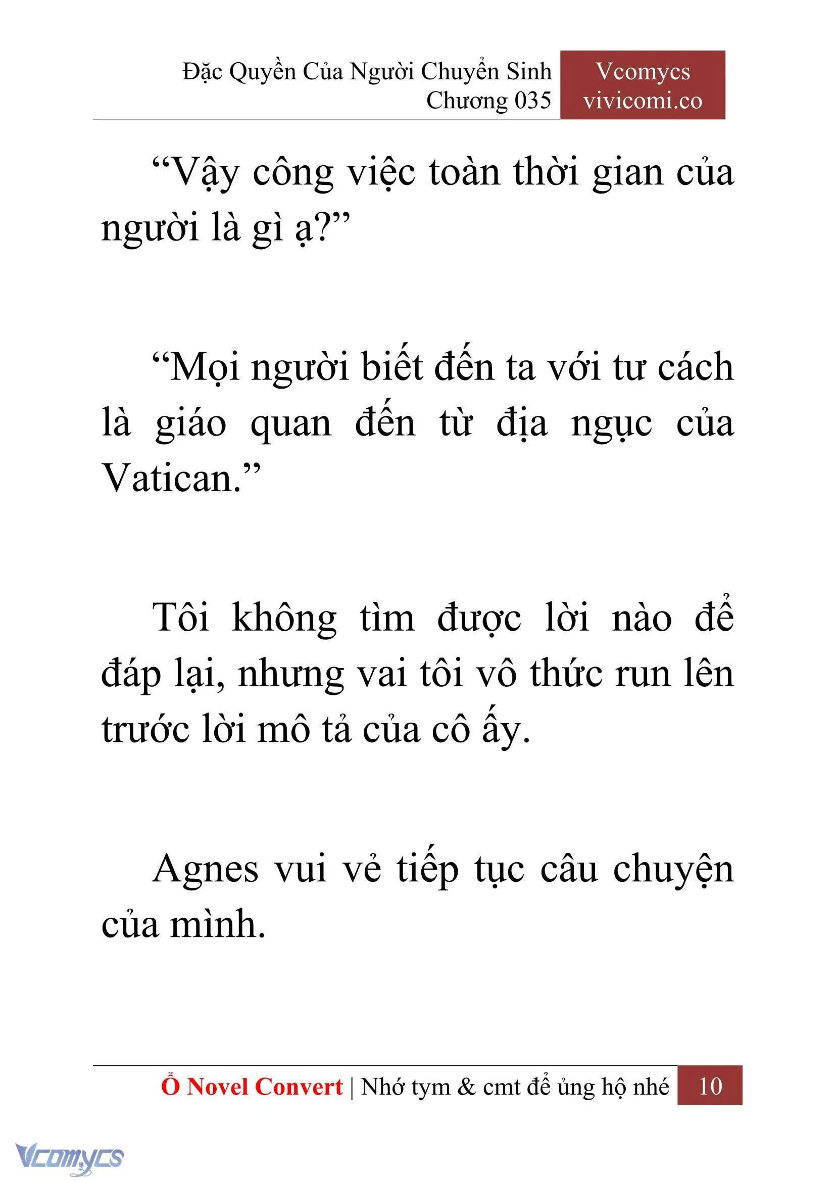 [Novel] Đặc Quyền Của Người Chuyển Sinh Chapter  35 - 12