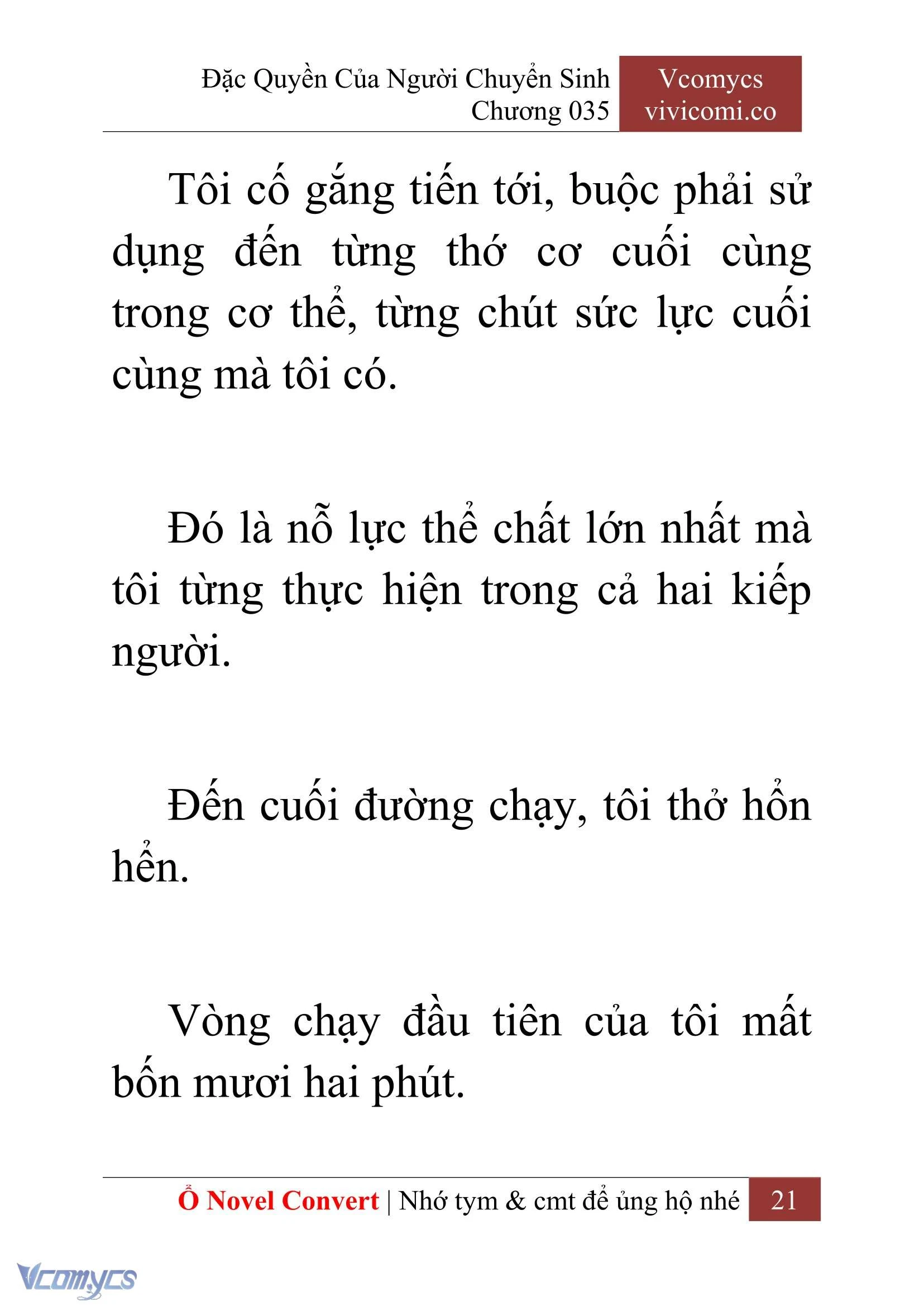 [Novel] Đặc Quyền Của Người Chuyển Sinh Chapter  35 - 23