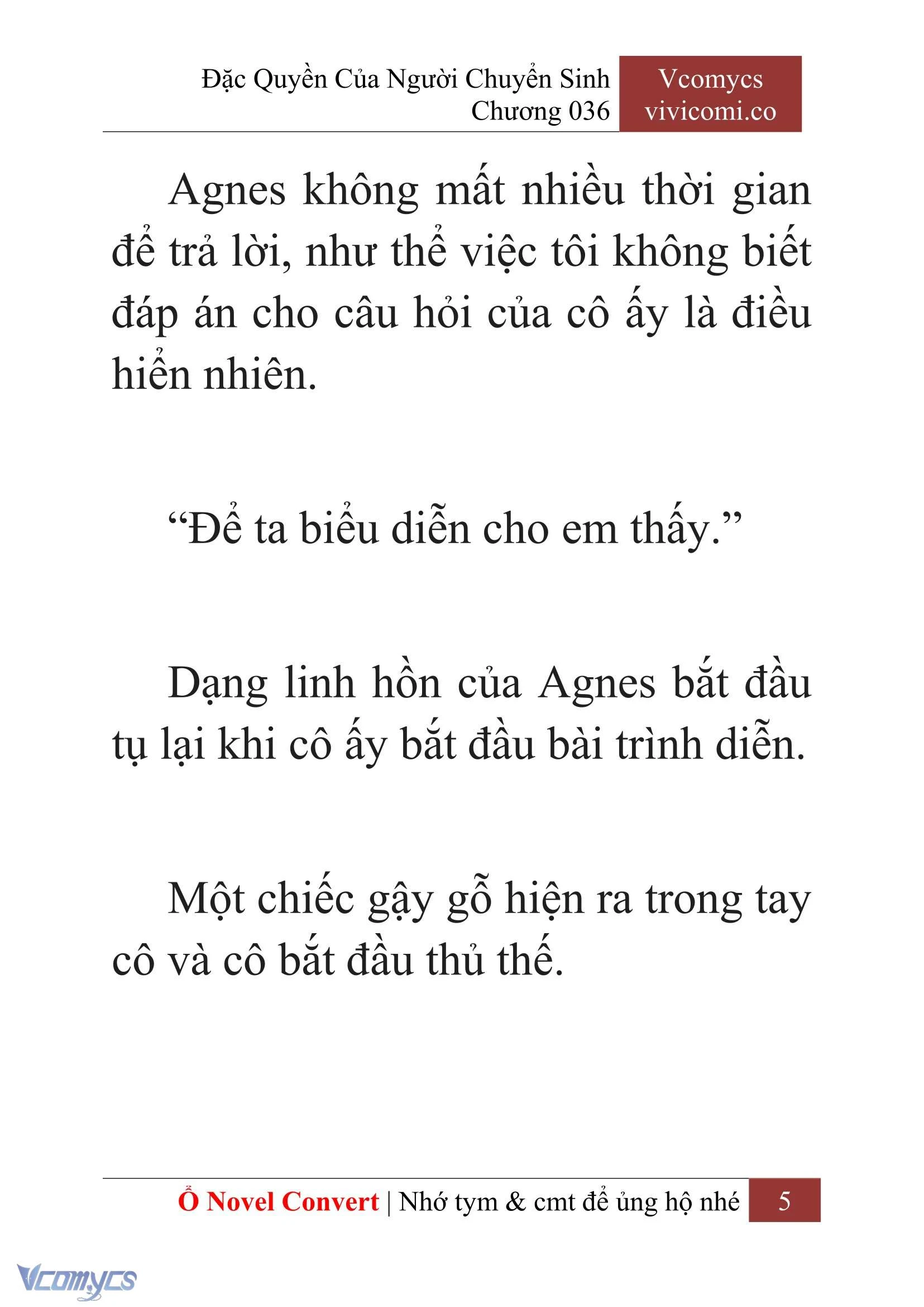 [Novel] Đặc Quyền Của Người Chuyển Sinh Chapter  36 - 7