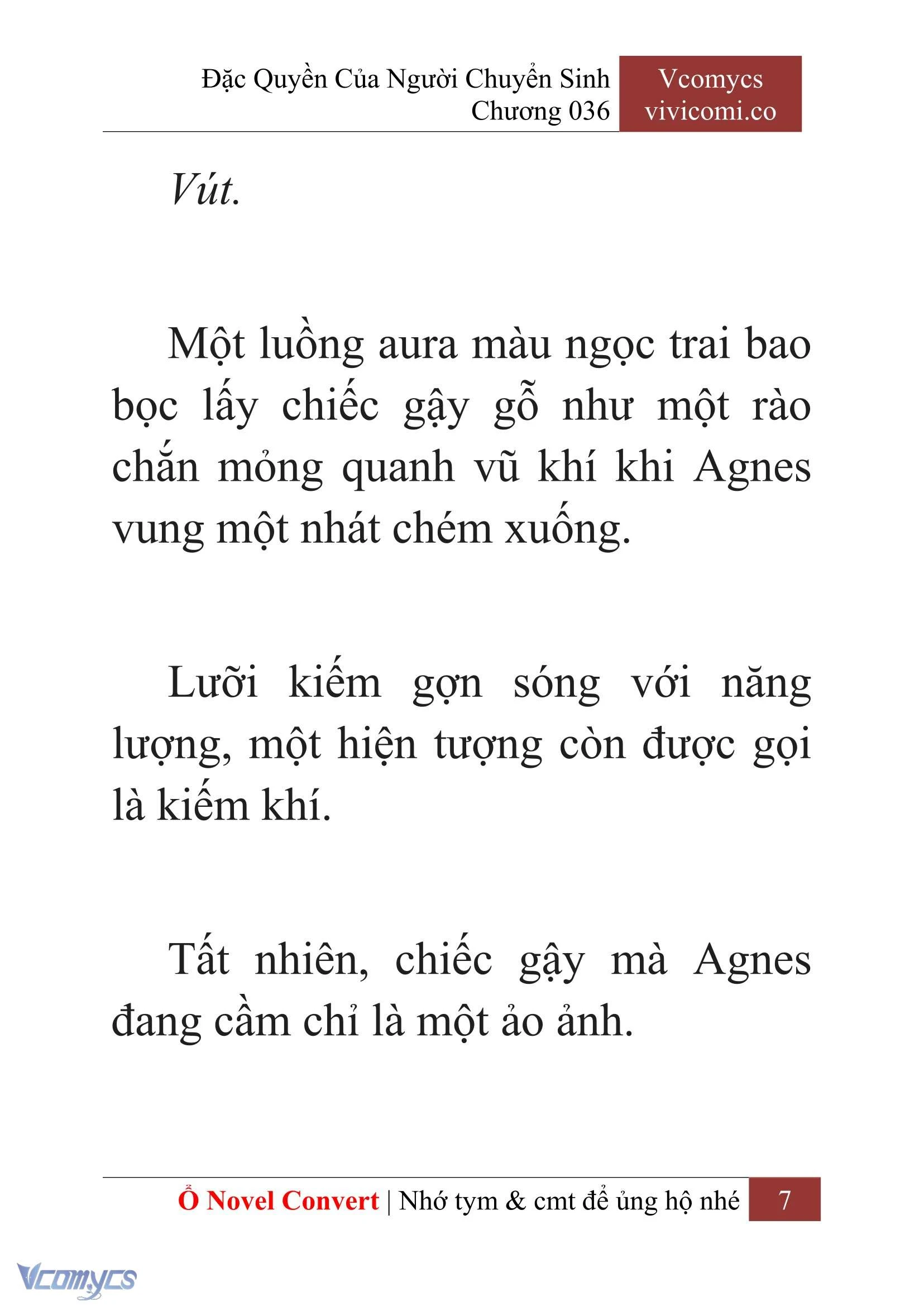 [Novel] Đặc Quyền Của Người Chuyển Sinh Chapter  36 - 9