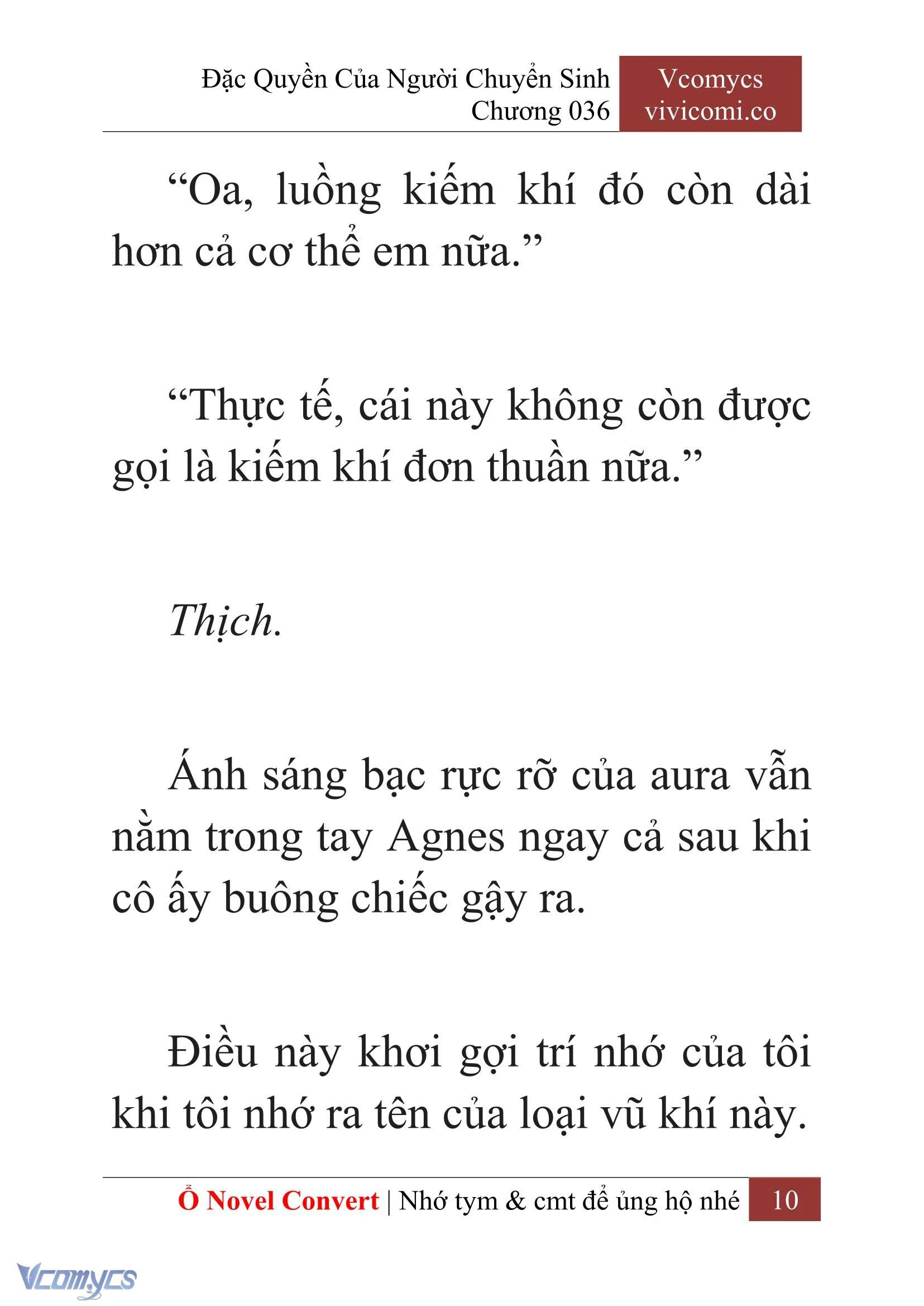 [Novel] Đặc Quyền Của Người Chuyển Sinh Chapter  36 - 12