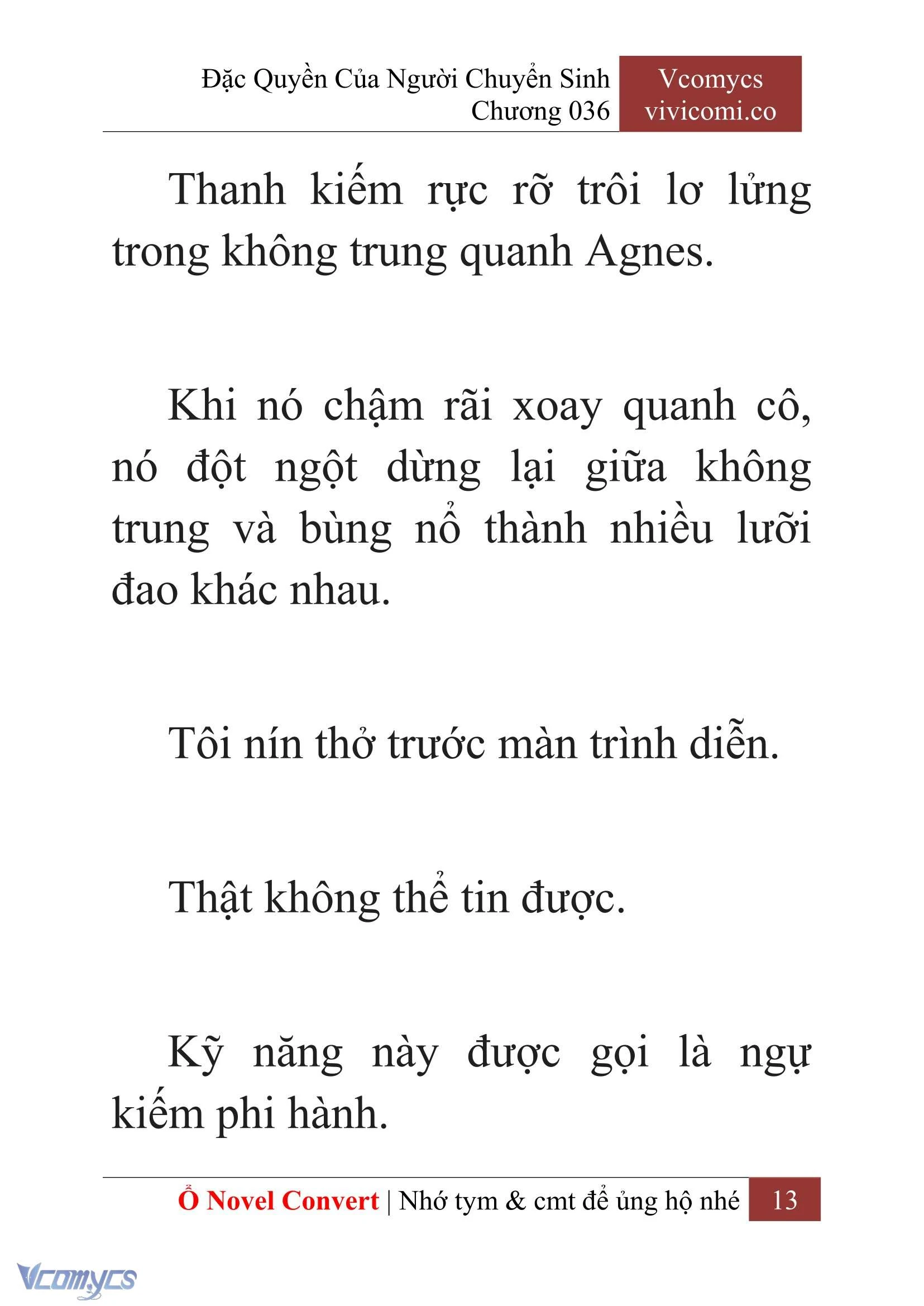 [Novel] Đặc Quyền Của Người Chuyển Sinh Chapter  36 - 15
