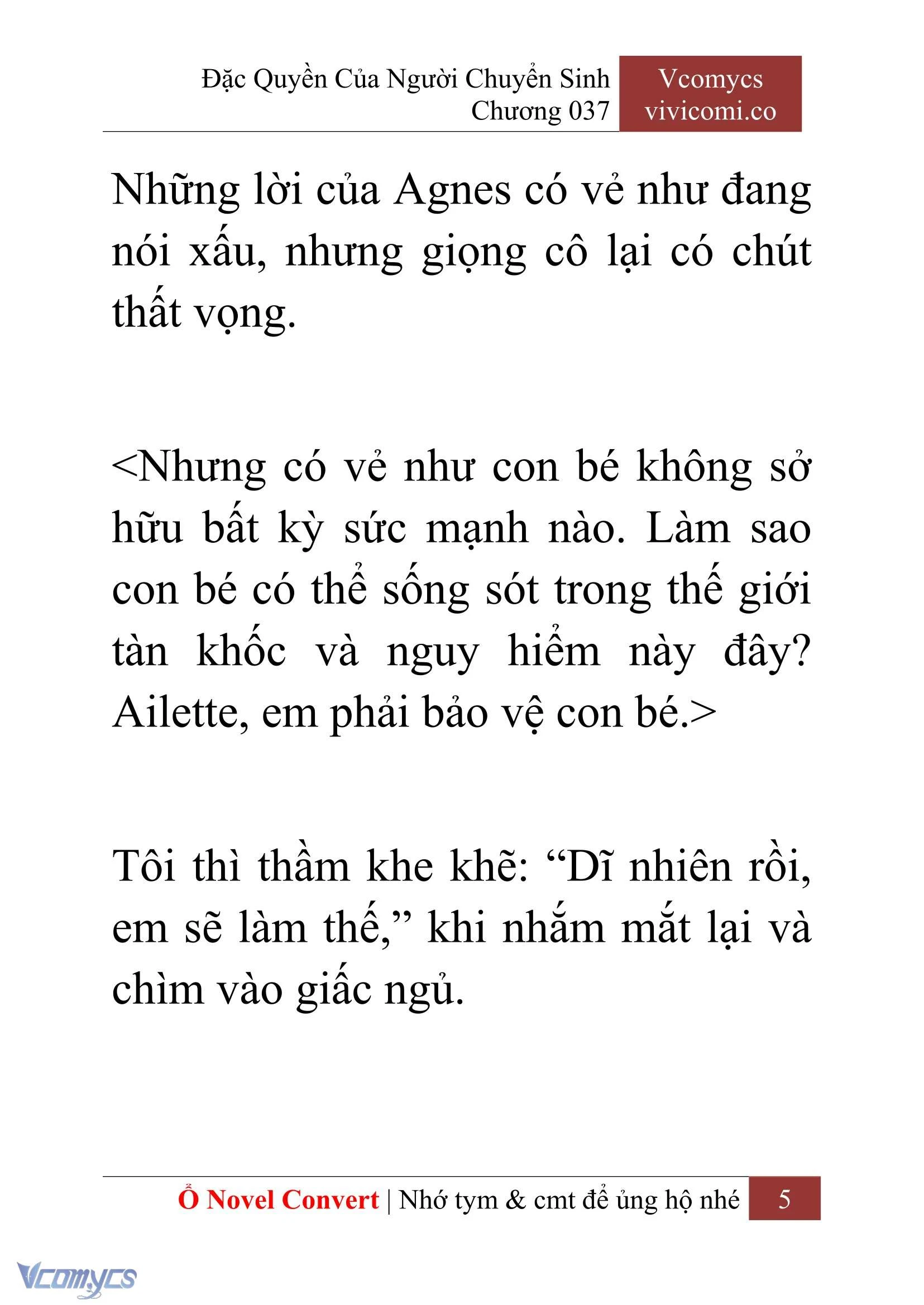 [Novel] Đặc Quyền Của Người Chuyển Sinh Chapter  37 - 7