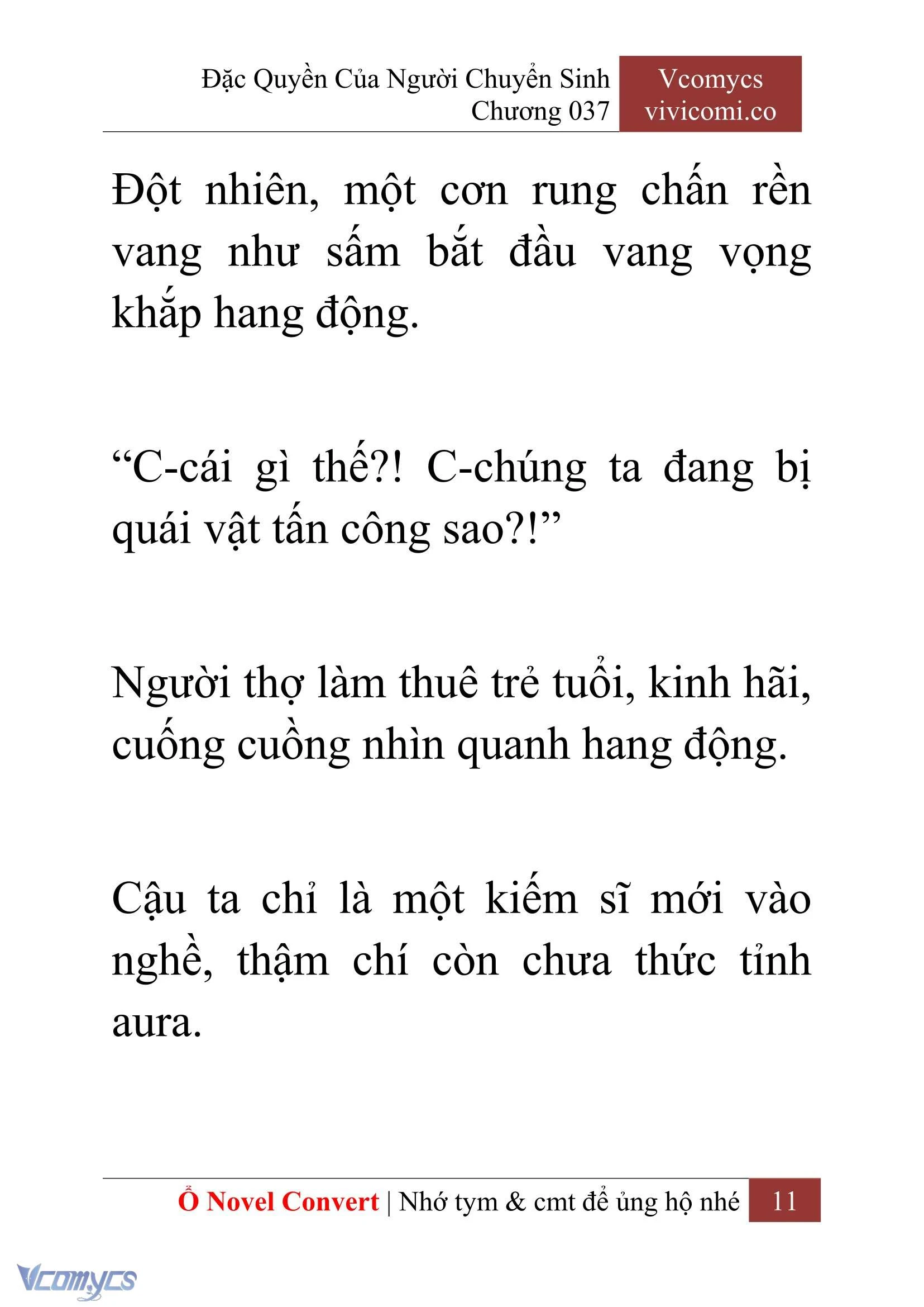 [Novel] Đặc Quyền Của Người Chuyển Sinh Chapter  37 - 13
